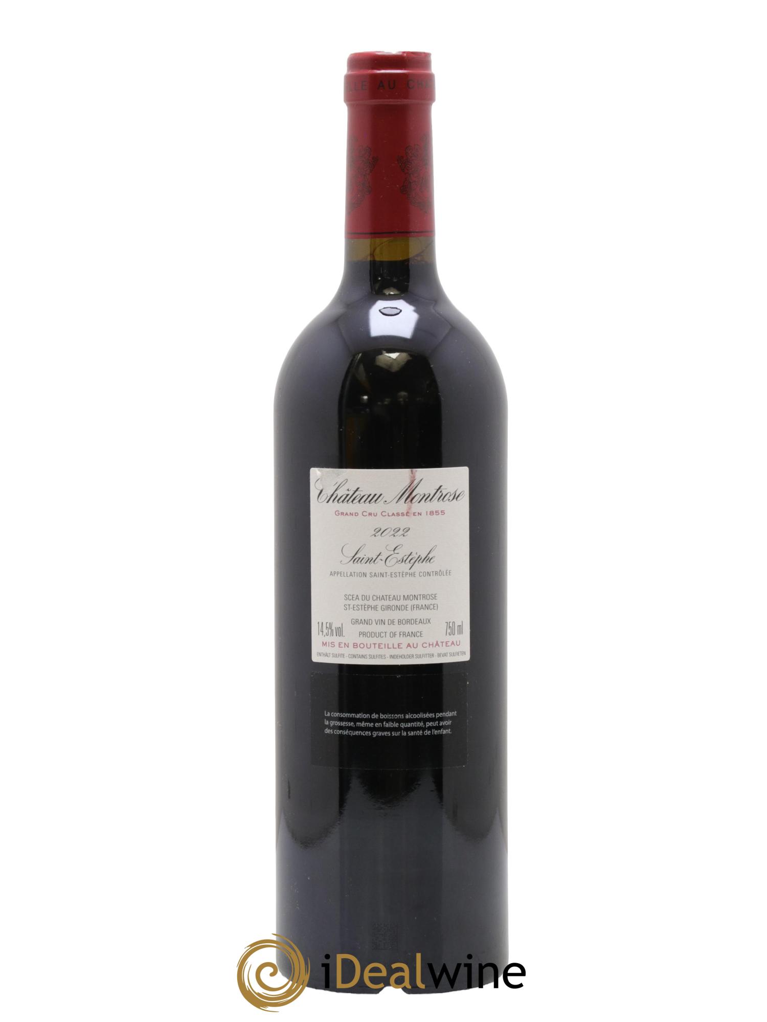 Château Montrose 2ème Grand Cru Classé 2022 - Lotto di 1 bottiglia - 1