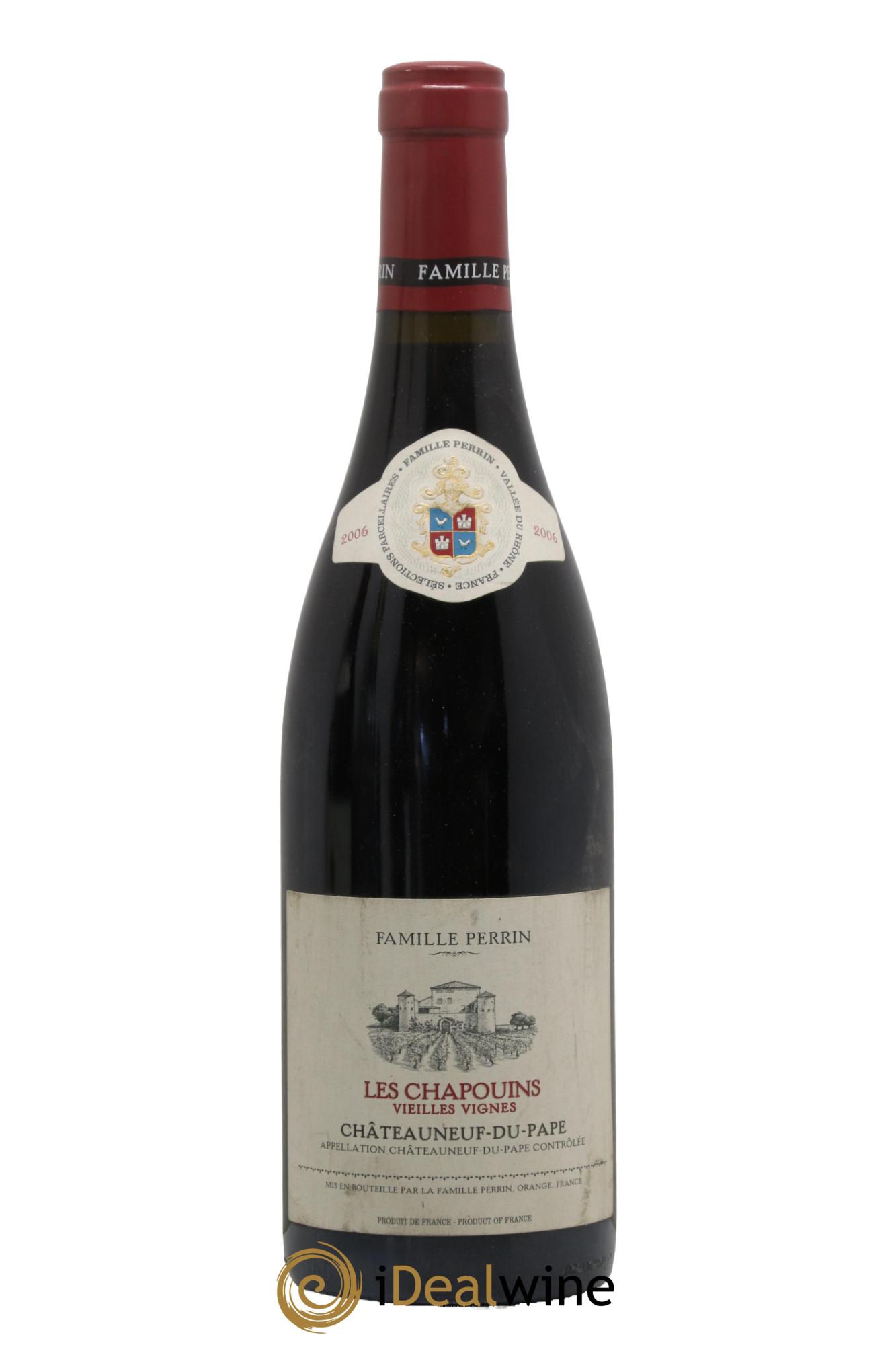 Châteauneuf-du-Pape Les Chapouins Famille Perrin 2006 - Lot of 1 bottle - 0
