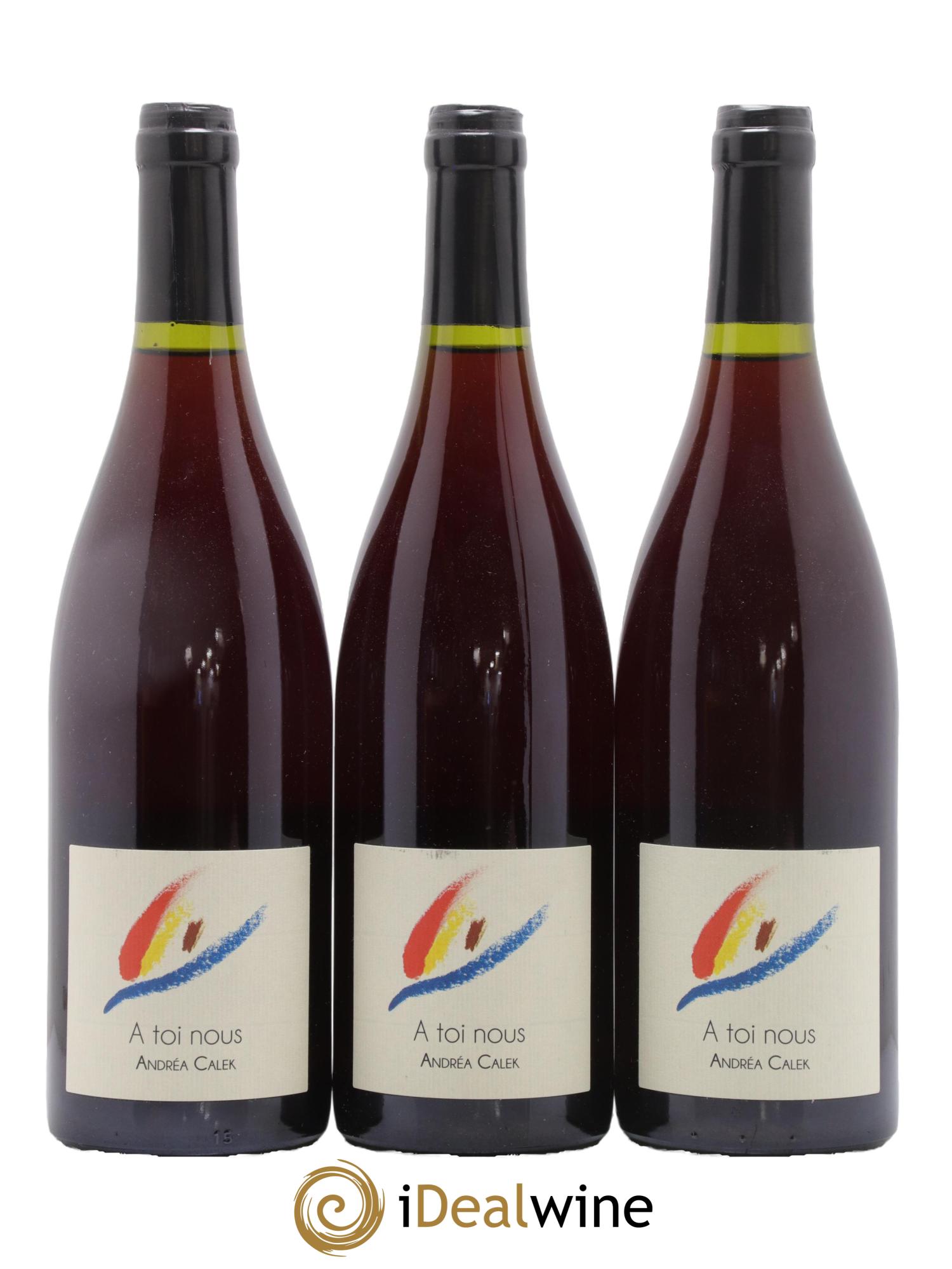 Vin de France A toi nous Andrea Calek 2016 - Lot de 3 bouteilles - 0