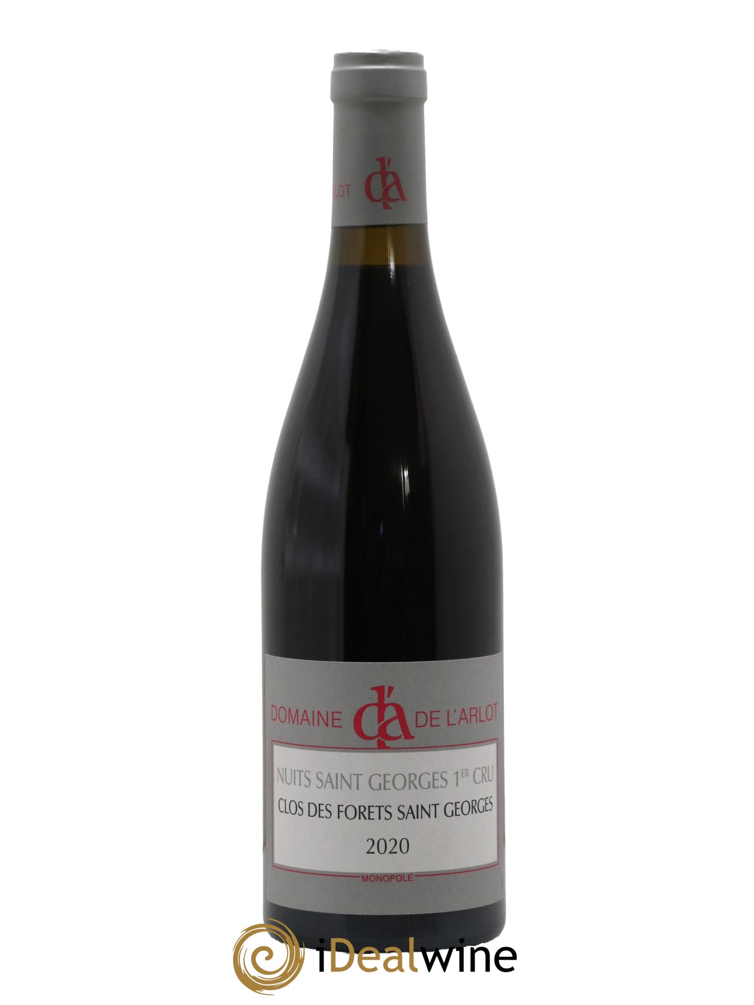 Nuits-Saint-Georges 1er Cru Clos des Forêts Saint-Georges Domaine de l'Arlot 2020 - Lot de 1 bouteille - 0