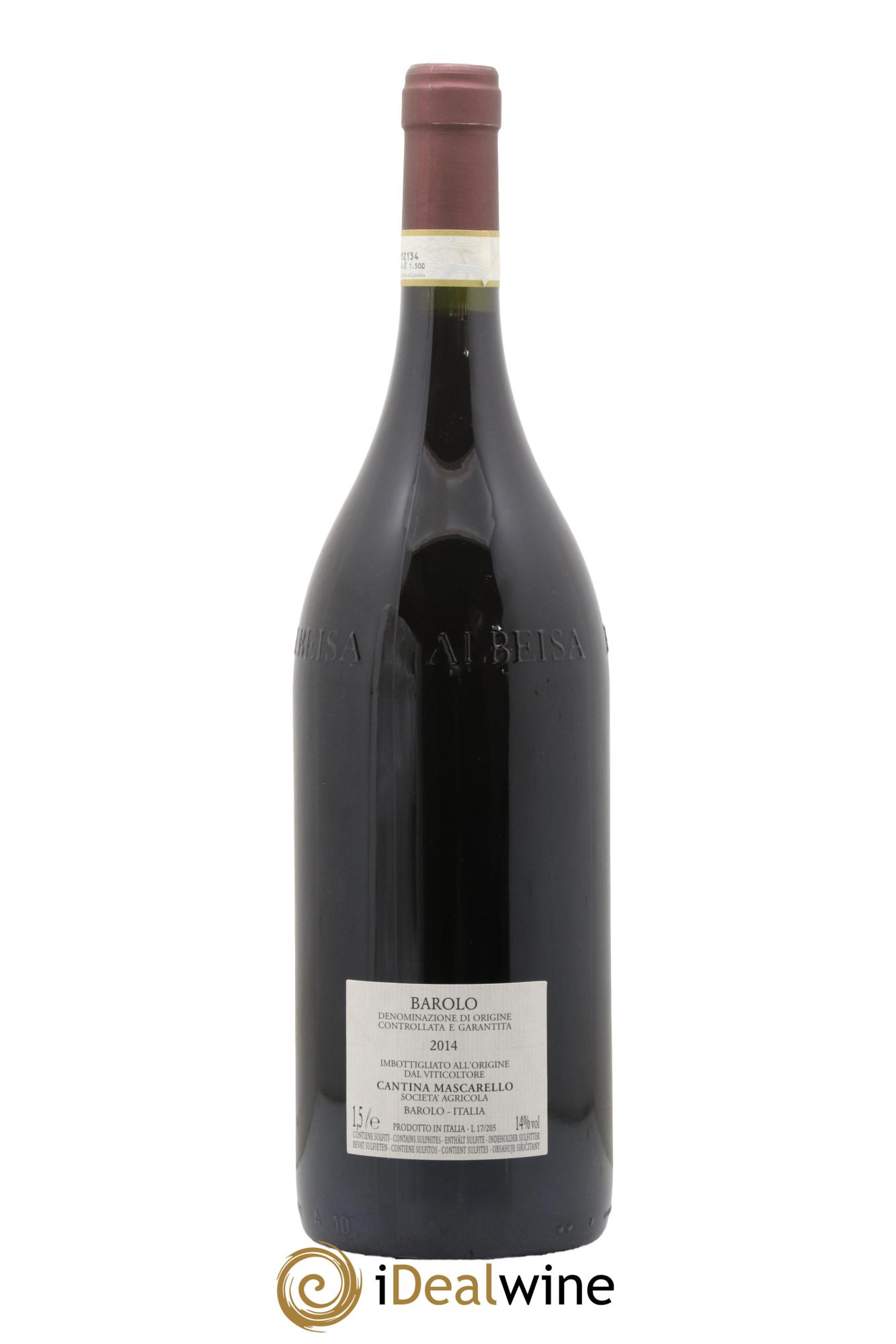 Barolo DOCG Bartolo Mascarello 2014 - Lot of 1 magnum - 1