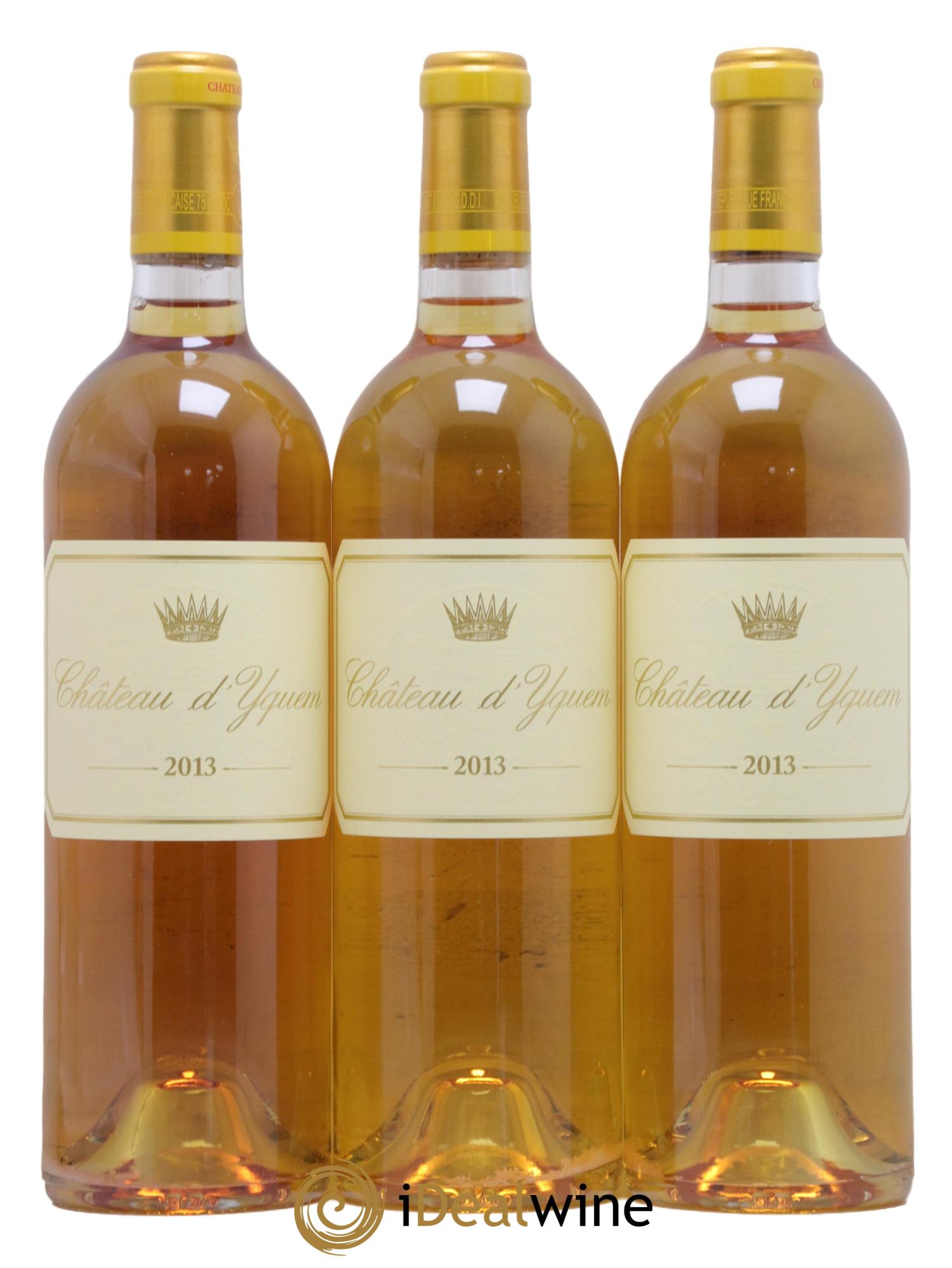 Château d' Yquem 1er Cru Classé Supérieur 2013 - Lotto di 3 bottiglie - 0