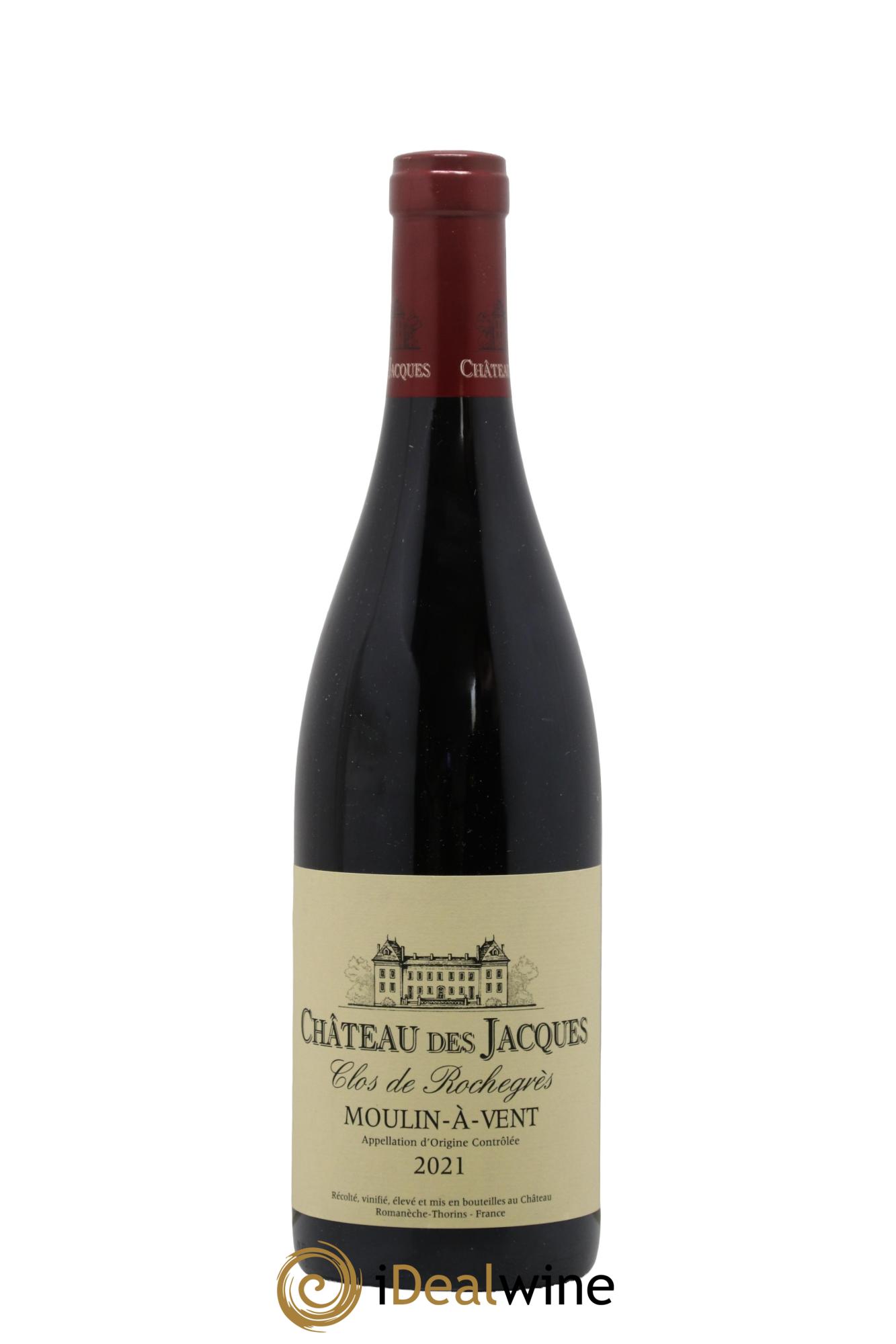 Moulin à Vent Clos de Rochegrès Château des Jacques 2021 - Lotto di 1 bottiglia - 0