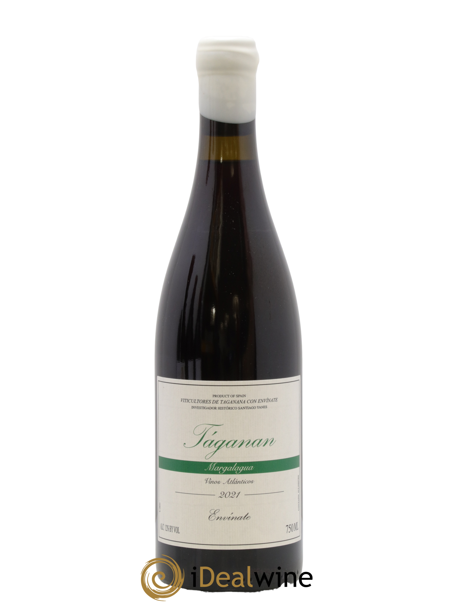Vinos Atlanticos - Islas Canarias Táganan Tinto Margalagua Envinate 2021 - Lot de 1 bouteille - 0