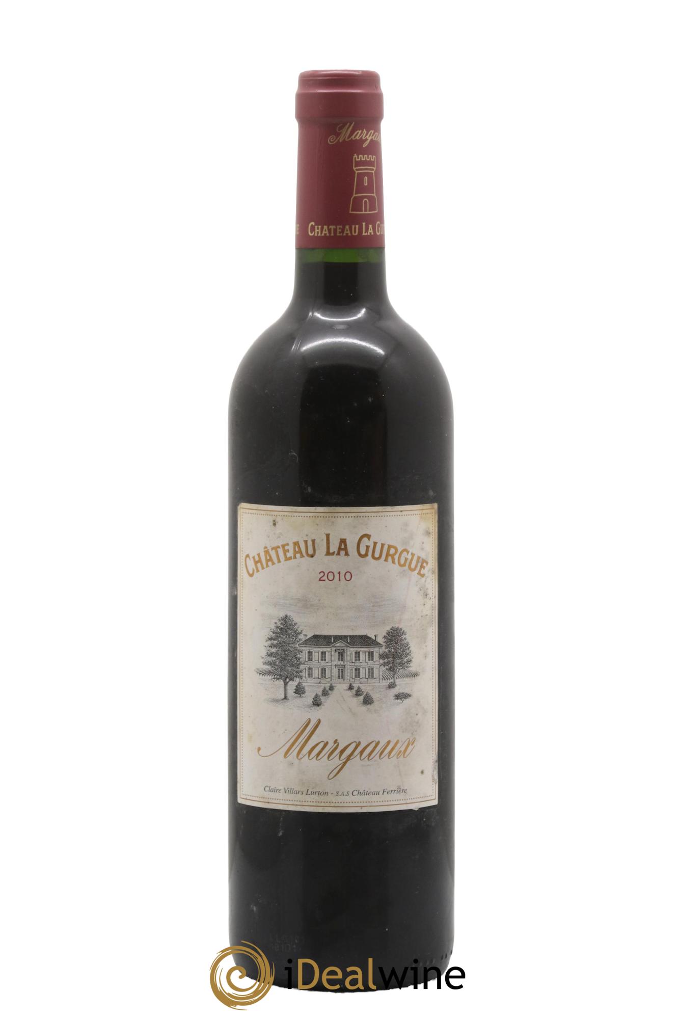 Château la Gurgue Cru Bourgeois 2010 - Lot of 1 bottle - 0