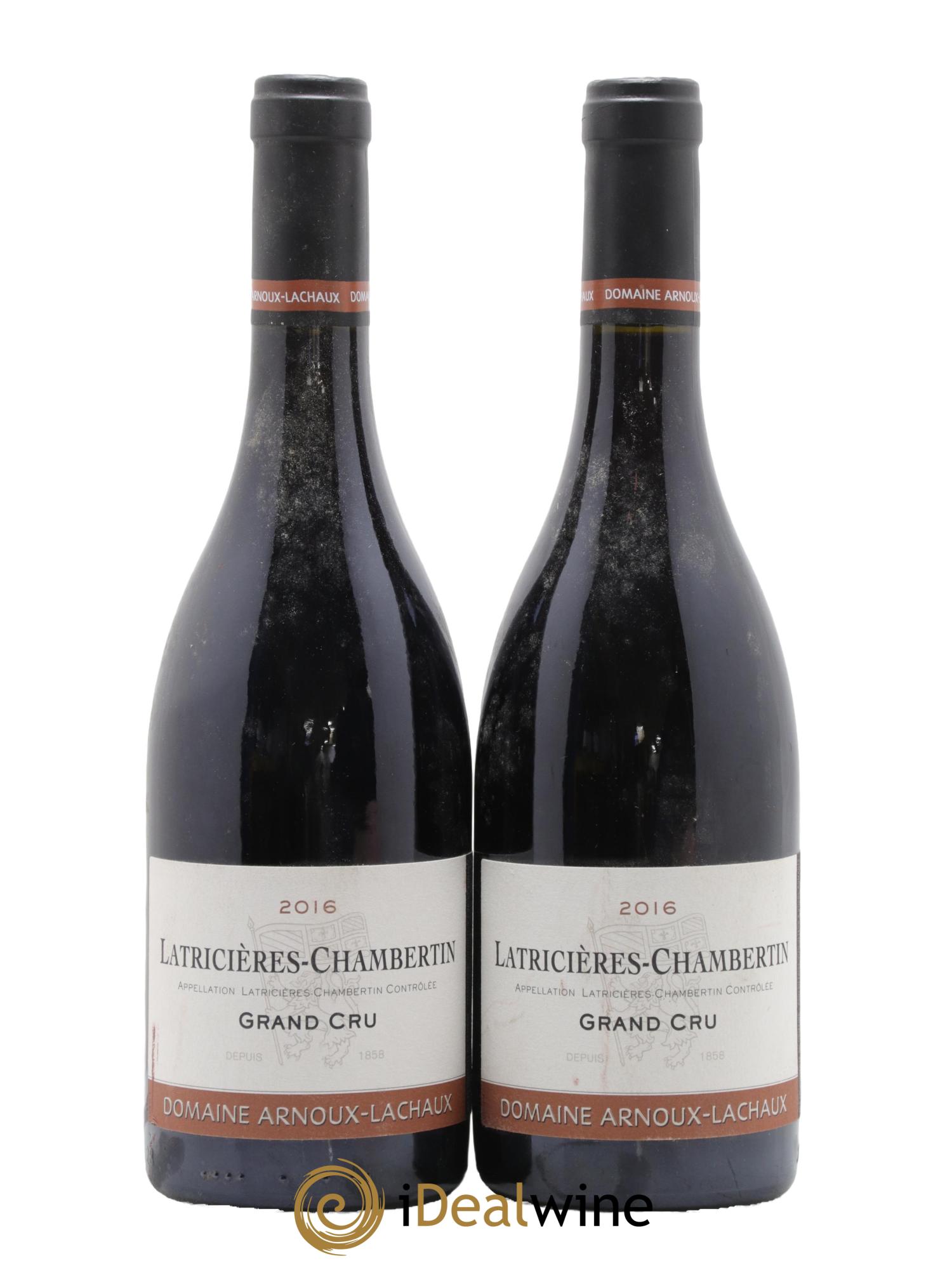 Latricières-Chambertin Grand Cru Arnoux-Lachaux (Domaine) 2016 - Lot de 2 bouteilles - 0