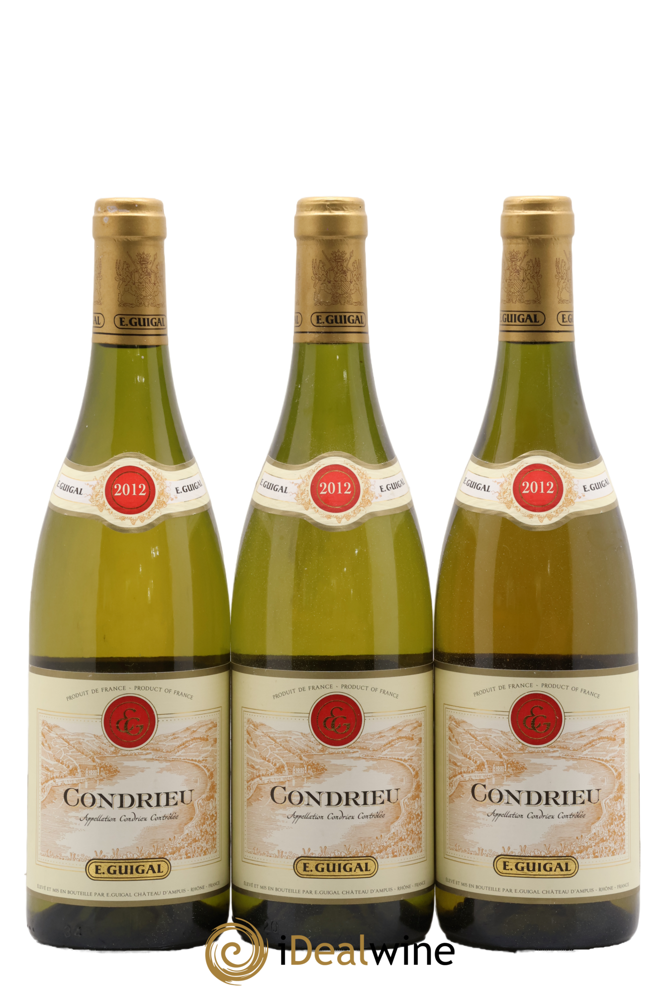 Condrieu Guigal 2012 - Lot de 3 bouteilles - 0