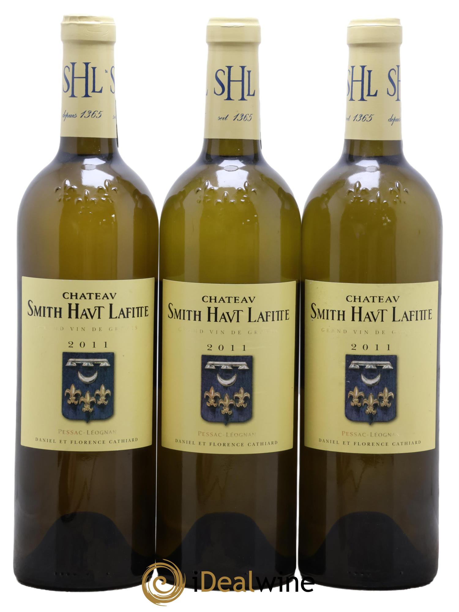 Château Smith Haut Lafitte 2011 - Lot of 3 bottles - 0