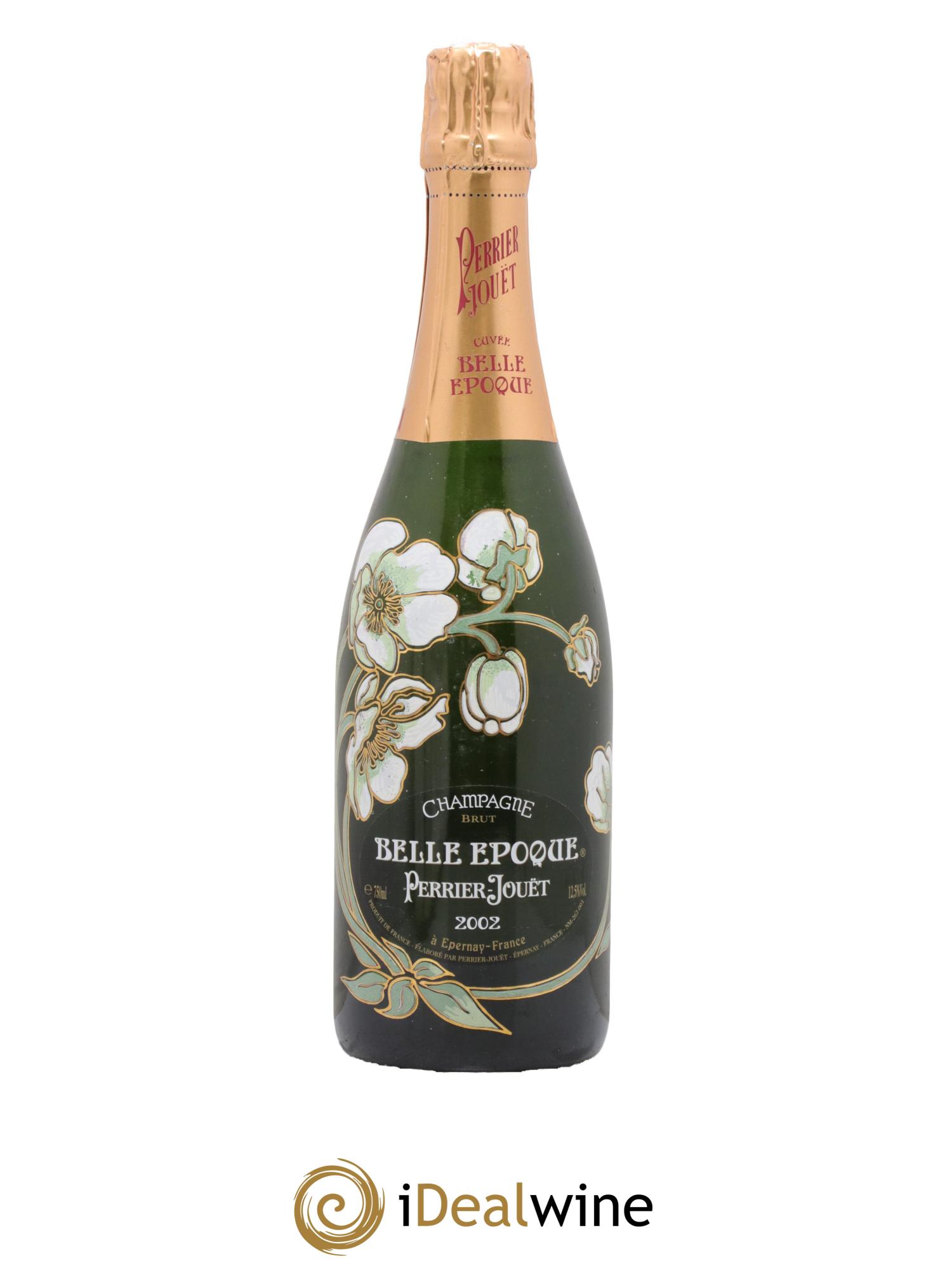 Cuvée Belle Epoque Brut Perrier-Jouët 2002 - Lot of 1 bottle - 0
