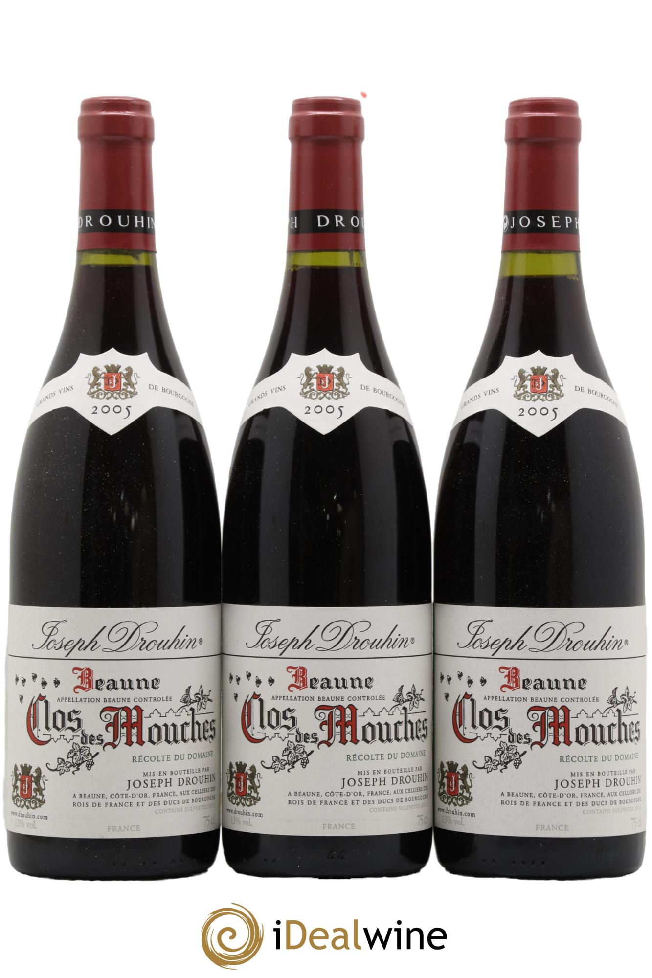 Beaune 1er Cru Clos des Mouches Joseph Drouhin  2005 - Lotto di 6 bottiglie - 1