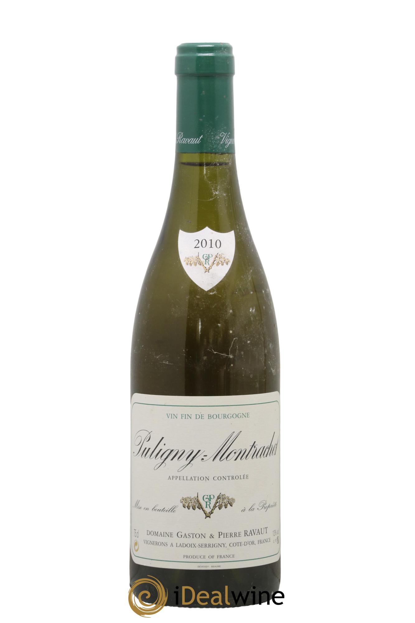 Puligny-Montrachet Gaston Ravaut 2010 - Posten von 1 Flasche - 0