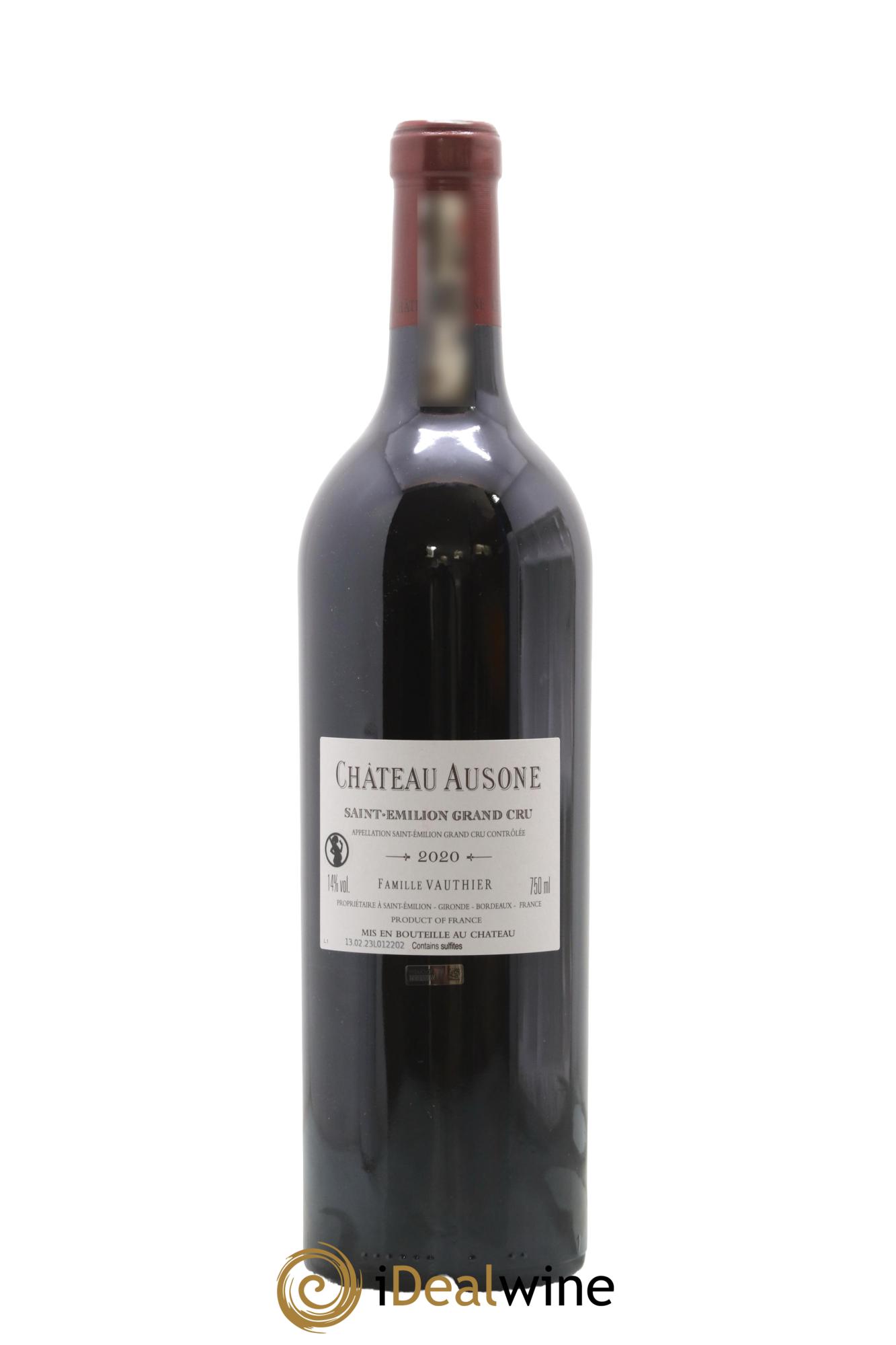 Château Ausone 1er Grand Cru Classé A 2020 - Lot of 1 bottle - 1
