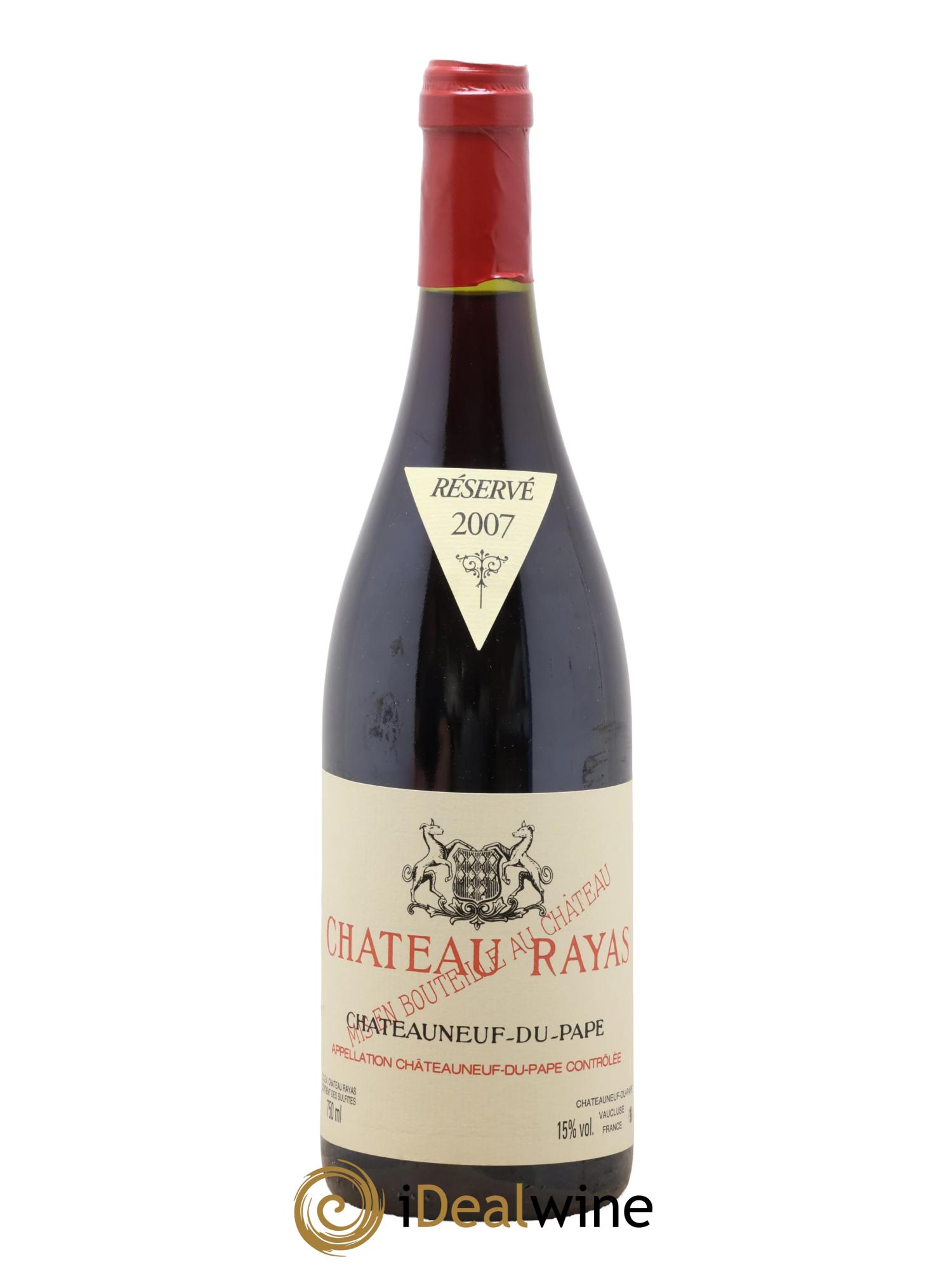 Châteauneuf-du-Pape Château Rayas Emmanuel Reynaud 2007 - Posten von 1 Flasche - 0