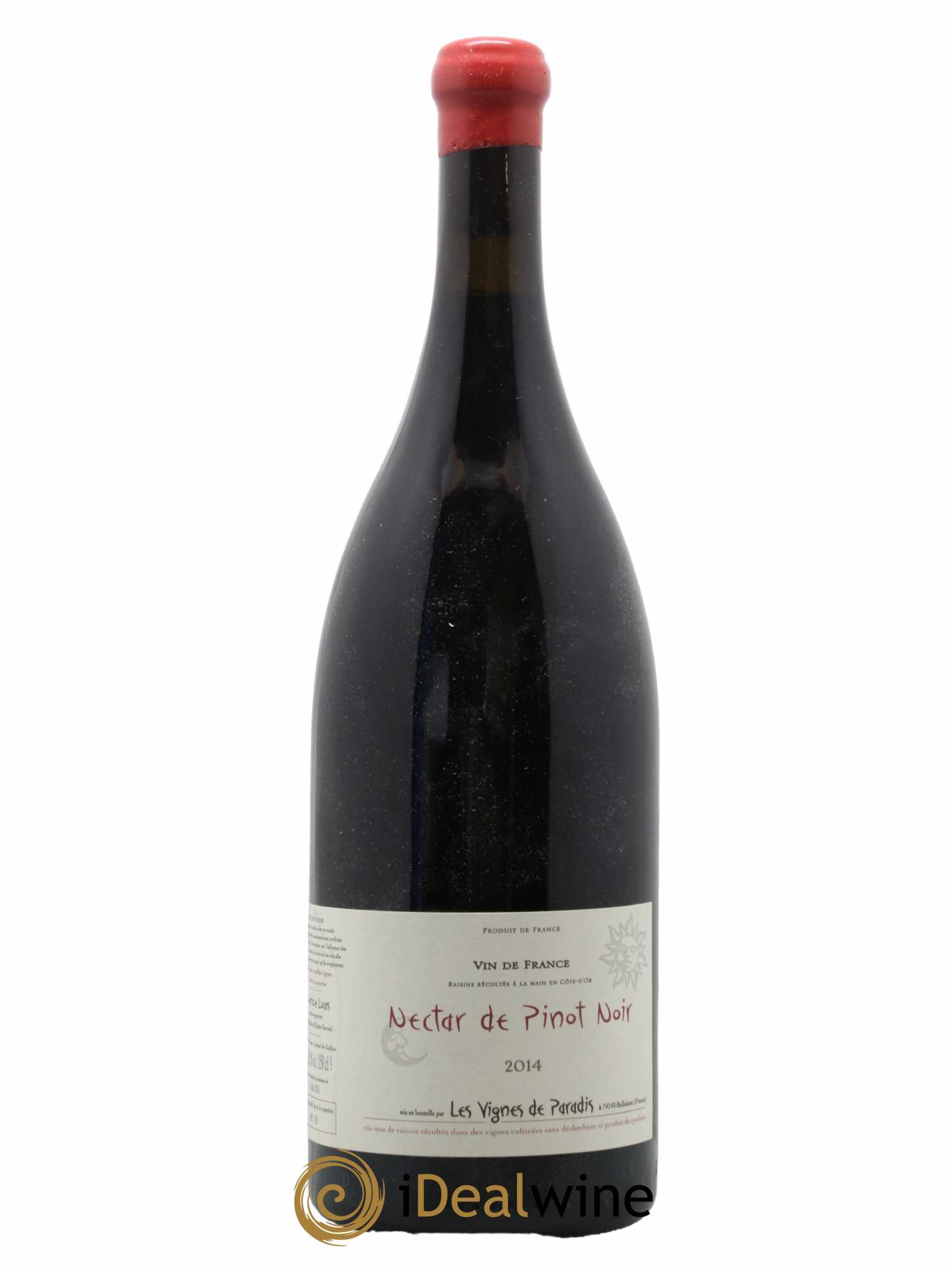 Vin de France Nectar De Pinot Noir Les Vignes De Paradis 2014 - Lot de 1 magnum - 0