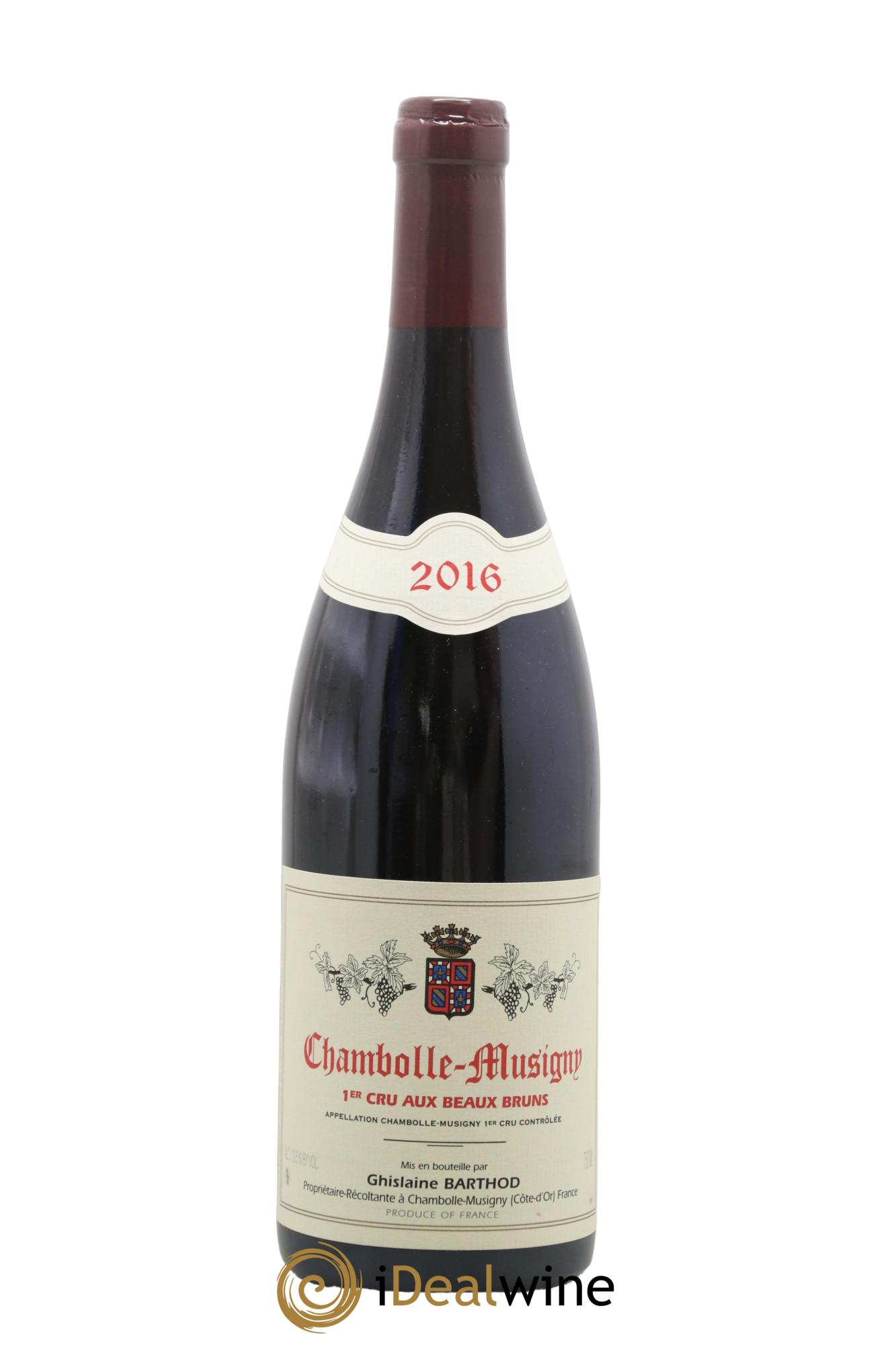 Chambolle-Musigny 1er Cru Aux Beaux Bruns Ghislaine Barthod 2016 - Lotto di 1 bottiglia - 0