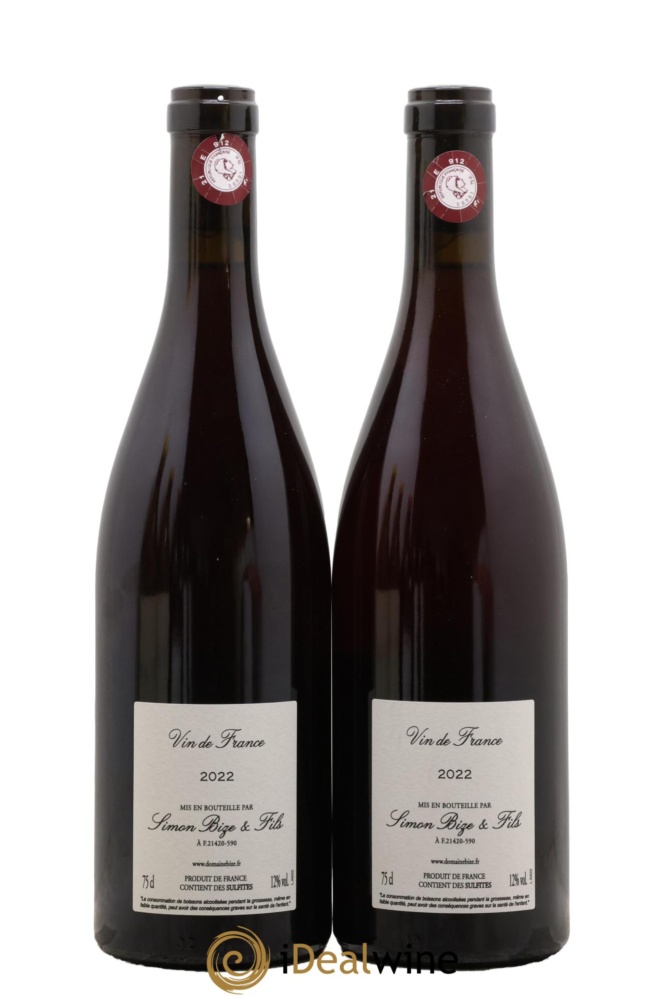 Bourgogne Akatcha Simon Bize & Fils 2022 - Posten von 2 Flaschen - 1