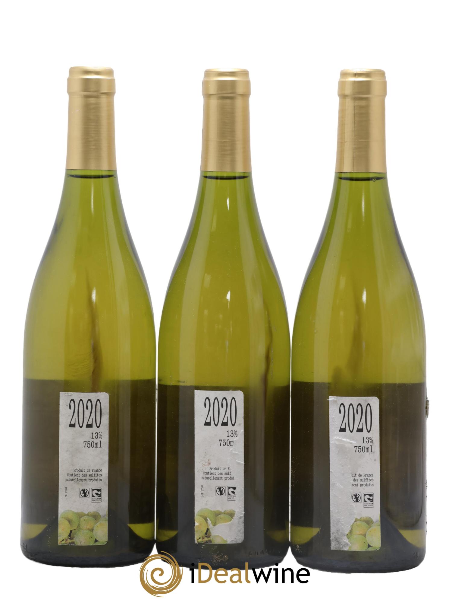 Vin de France Chardonnay Eric Goypieron 2020 - Lot de 3 bouteilles - 1