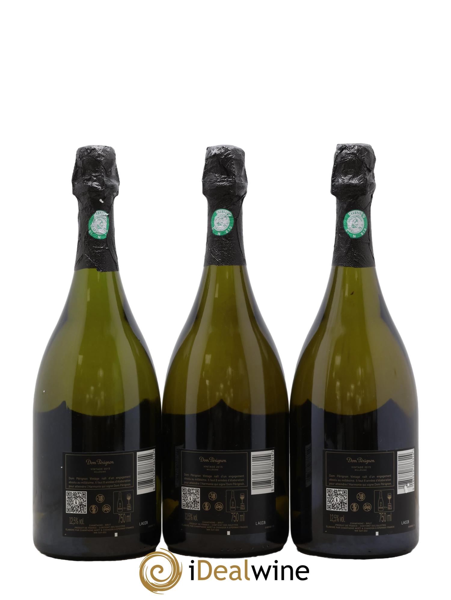 Brut Dom Pérignon 2015 - Lot of 6 bottles - 4