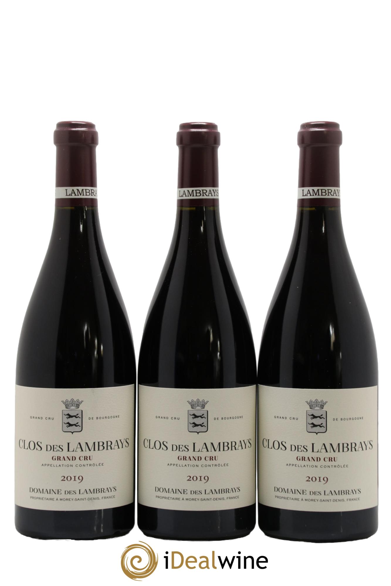 Clos des Lambrays Grand Cru Domaine des Lambrays 2019 - Lot de 3 bouteilles - 0