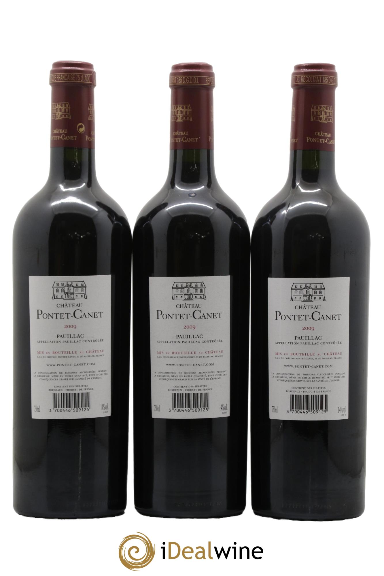 Château Pontet Canet 5ème Grand Cru Classé 2013 - Posten von 6 Flaschen - 4