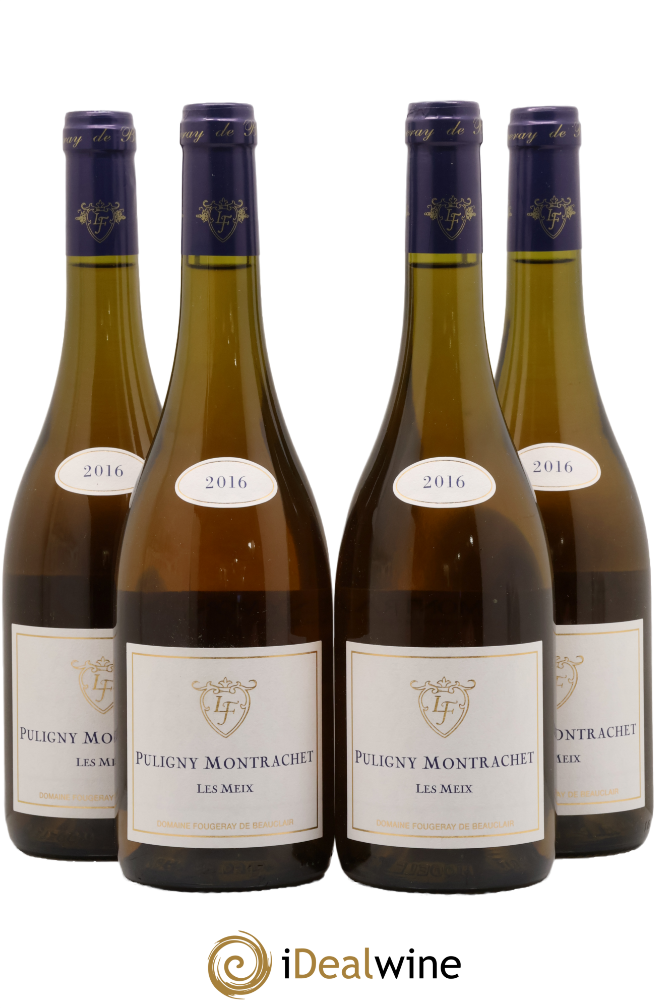 Puligny-Montrachet Les Meix Fougeray de Beauclair 2016 - Lotto di 4 bottiglie - 0