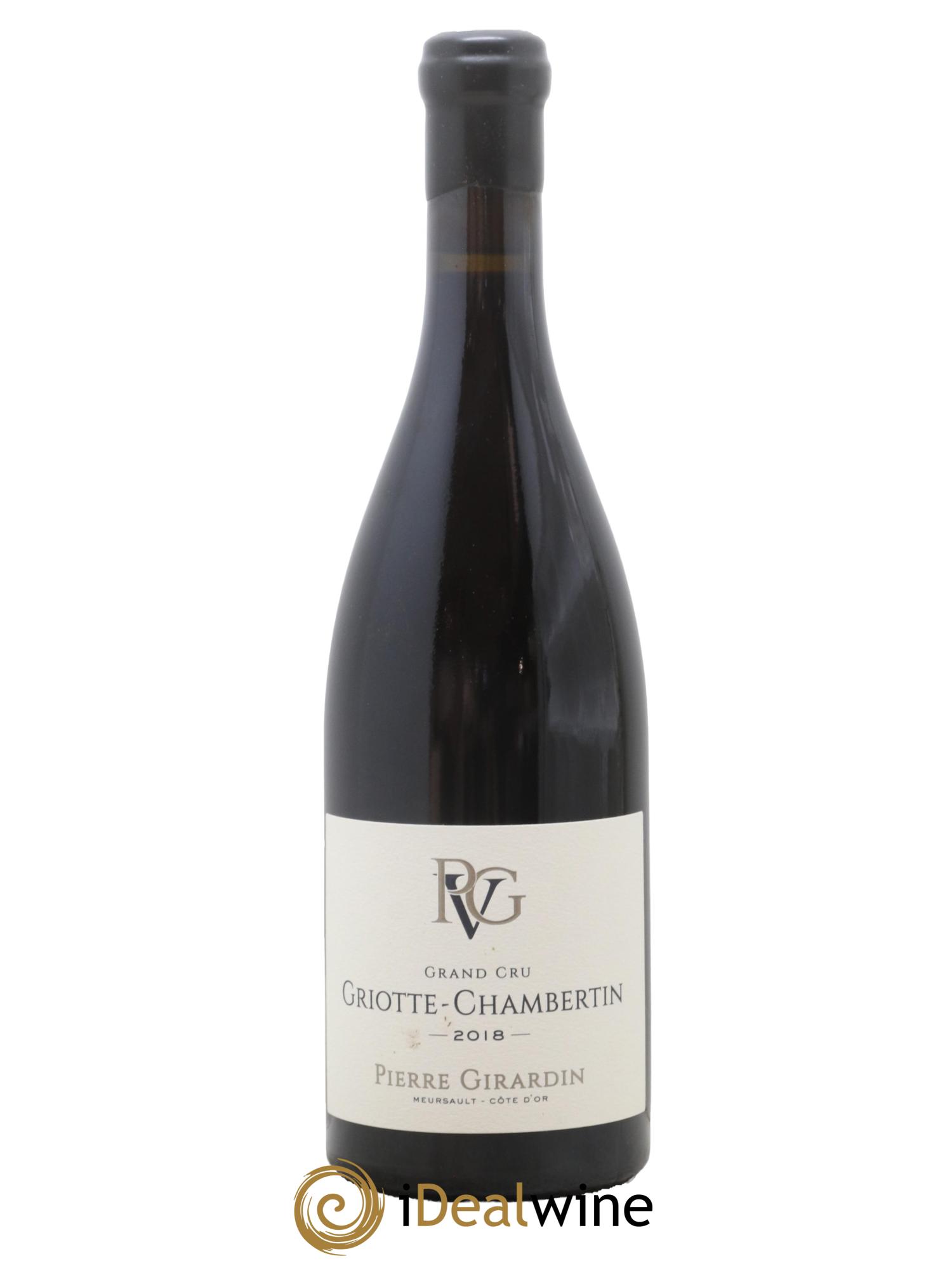 Griotte-Chambertin Grand Cru Domaine Pierre Girardin 2018 - Lot de 1 bouteille - 0