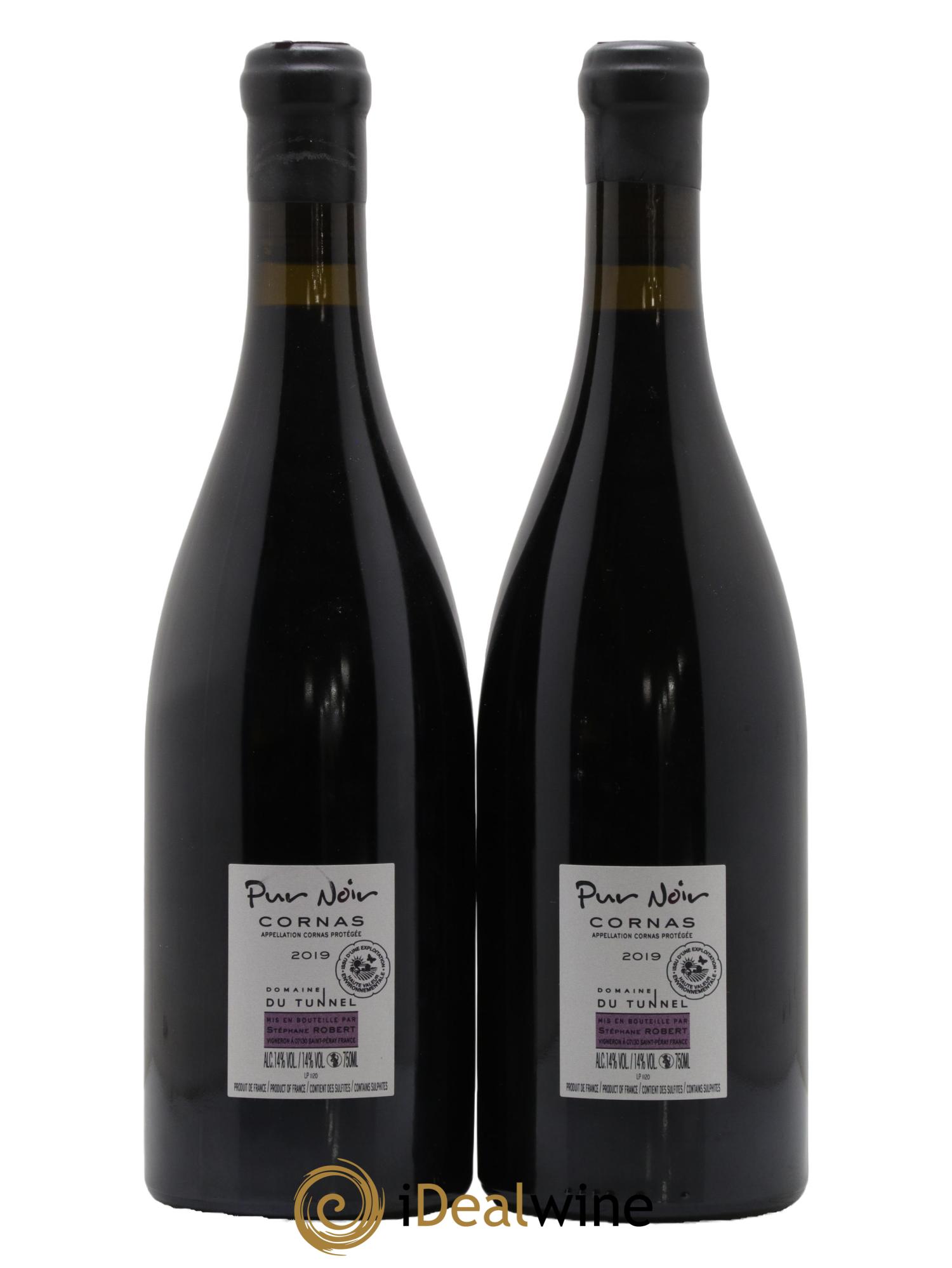 Cornas Pur Noir Tunnel (Domaine du) 2019 - Posten von 2 Flaschen - 1
