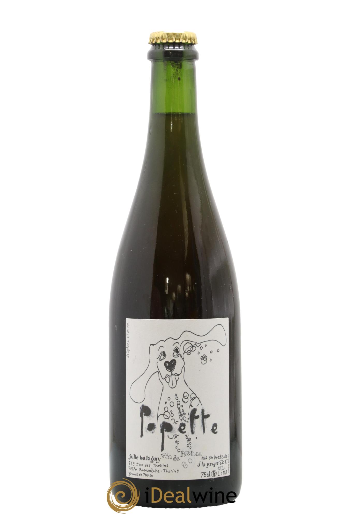 Vin de France Popette Julie Balagny 2018 - Lot of 1 bottle - 0