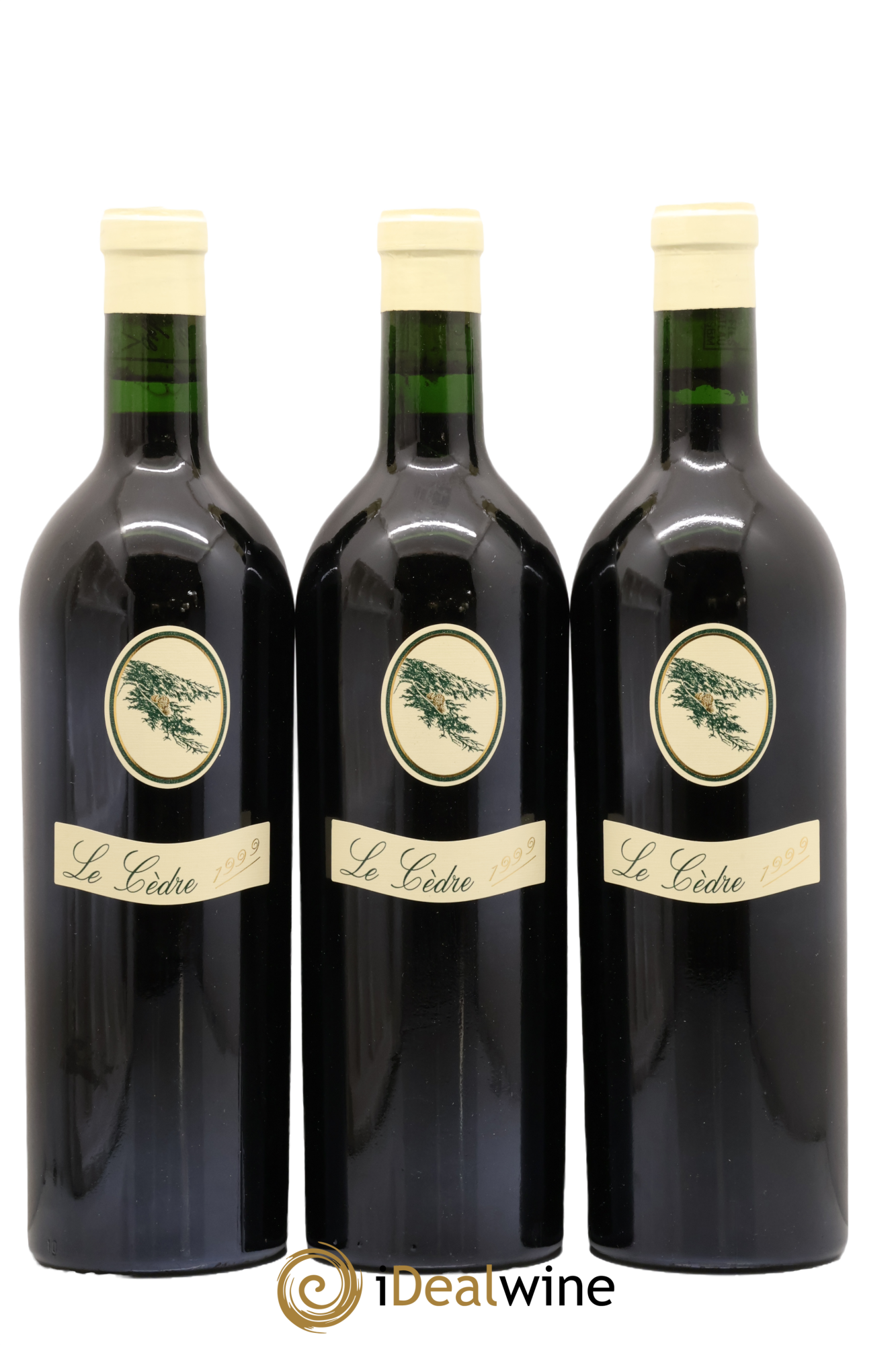 Cahors Château du Cèdre Cuvée Le Cèdre Pascal et Jean-Marc Verhaeghe 1999 - Lot of 3 bottles - 0