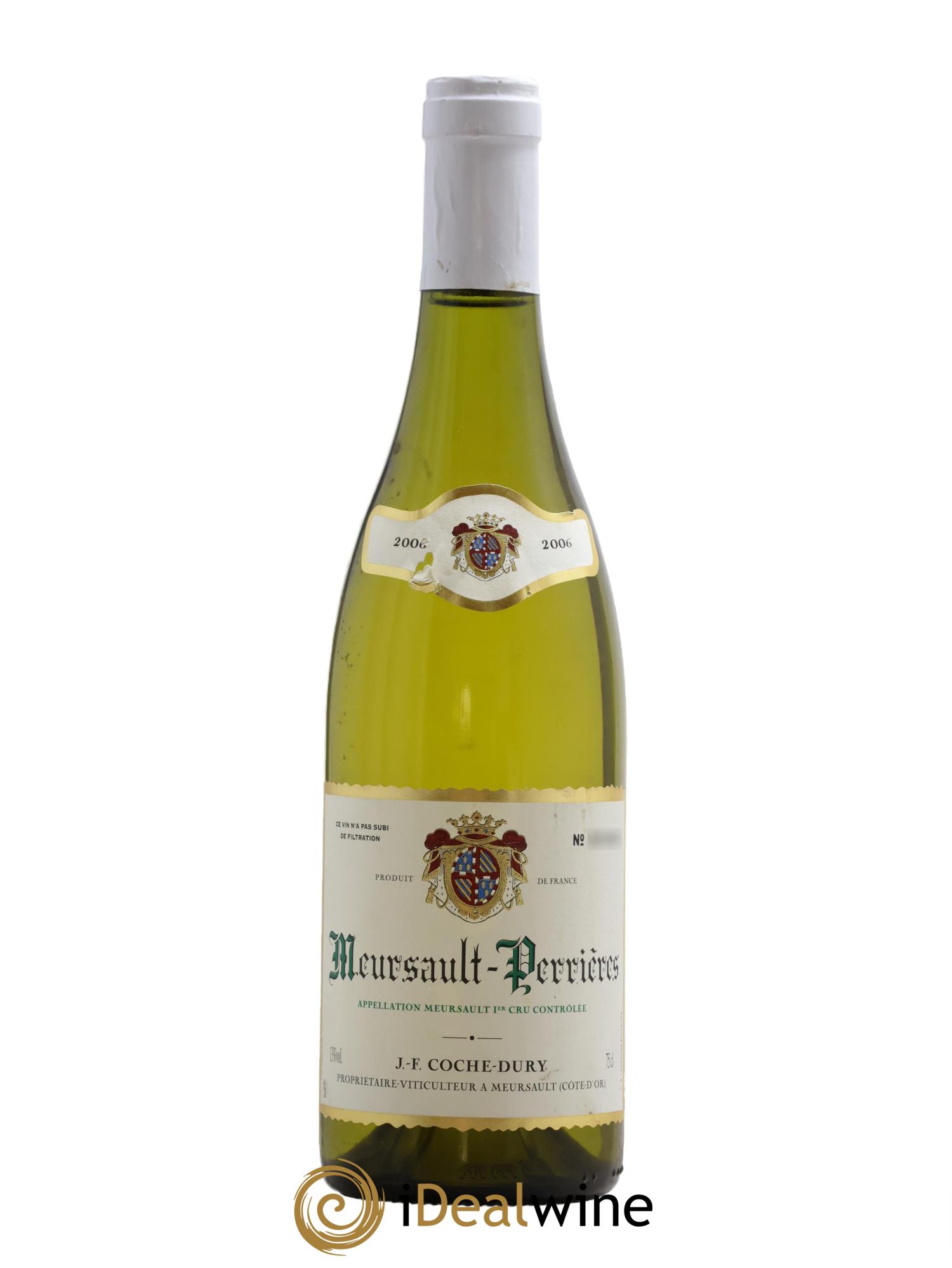 Meursault 1er Cru Perrières Coche Dury (Domaine) 2006 - Lot de 1 bouteille - 0