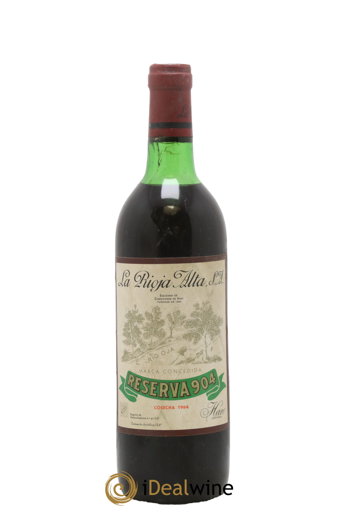 Rioja DOCA Reserva 904 La Rioja Alta 1964 - Lot of 1 bottle - 0