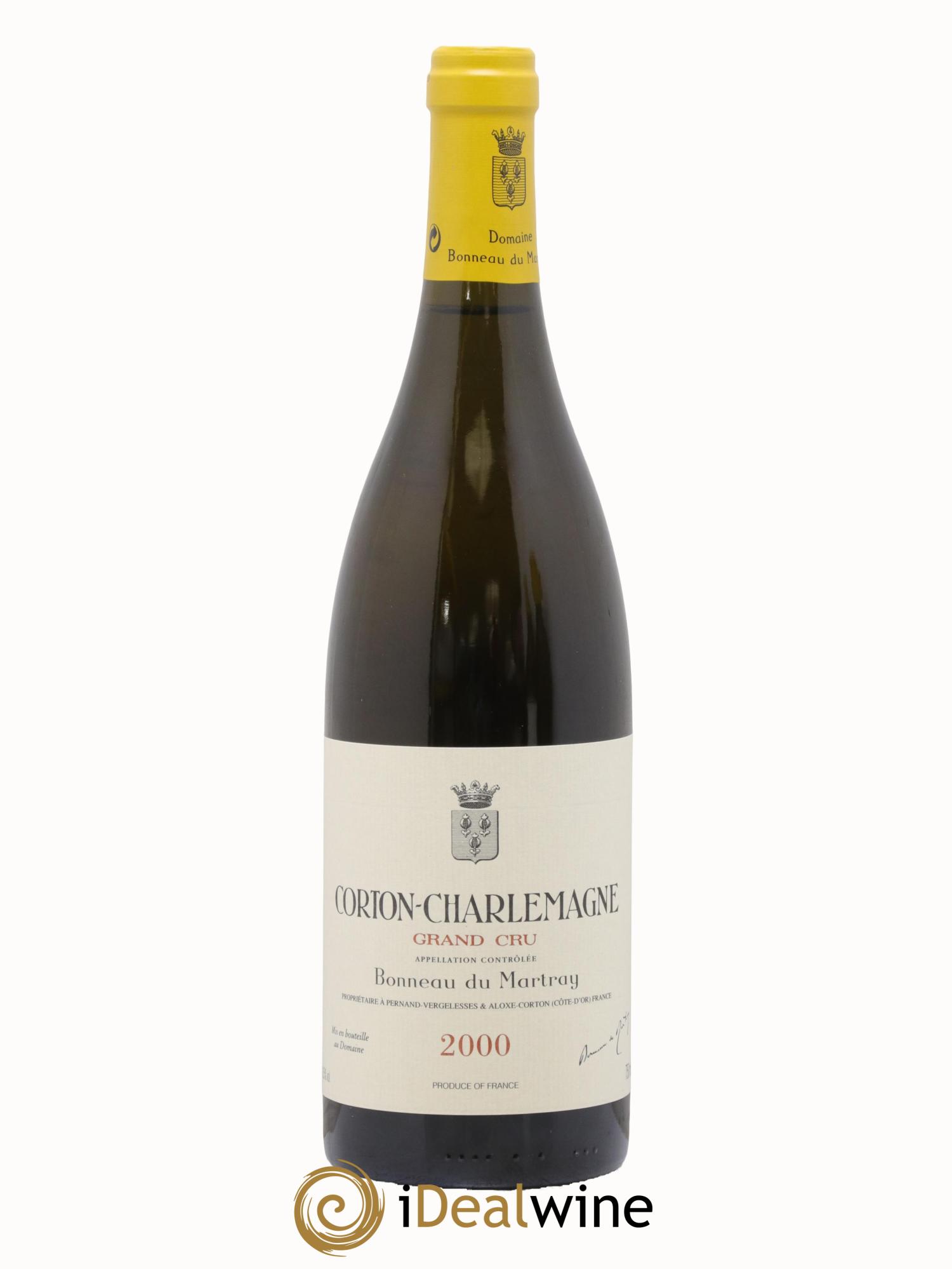 Corton-Charlemagne Grand Cru Bonneau du Martray (Domaine) 2000 - Posten von 1 Flasche - 0