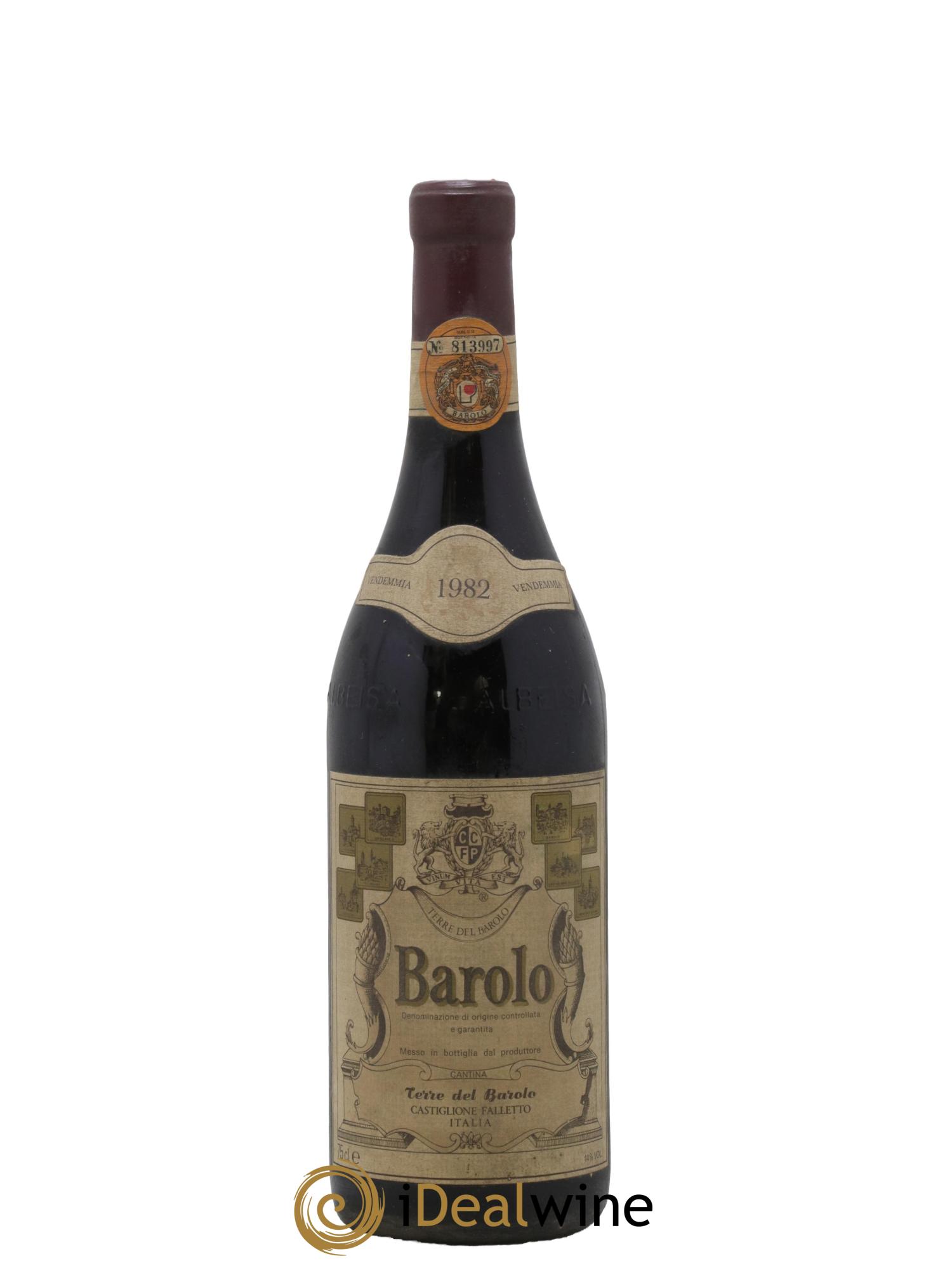 Barolo Terre Del Barolo Castiglione Falletto 1982 - Lot de 1 bouteille - 0