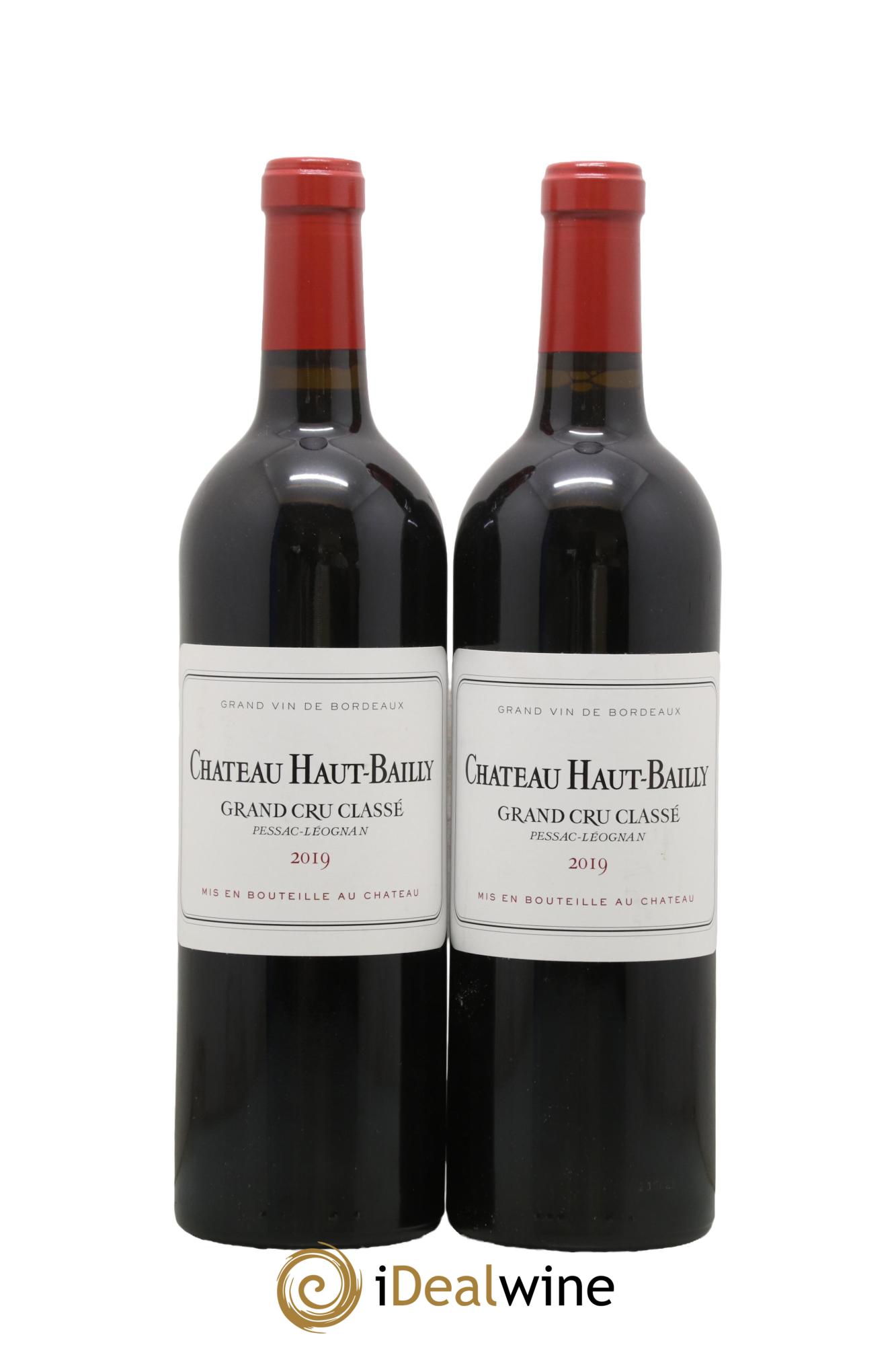 Château Haut-Bailly Cru Classé de Graves  2019 - Lot of 2 bottles - 0