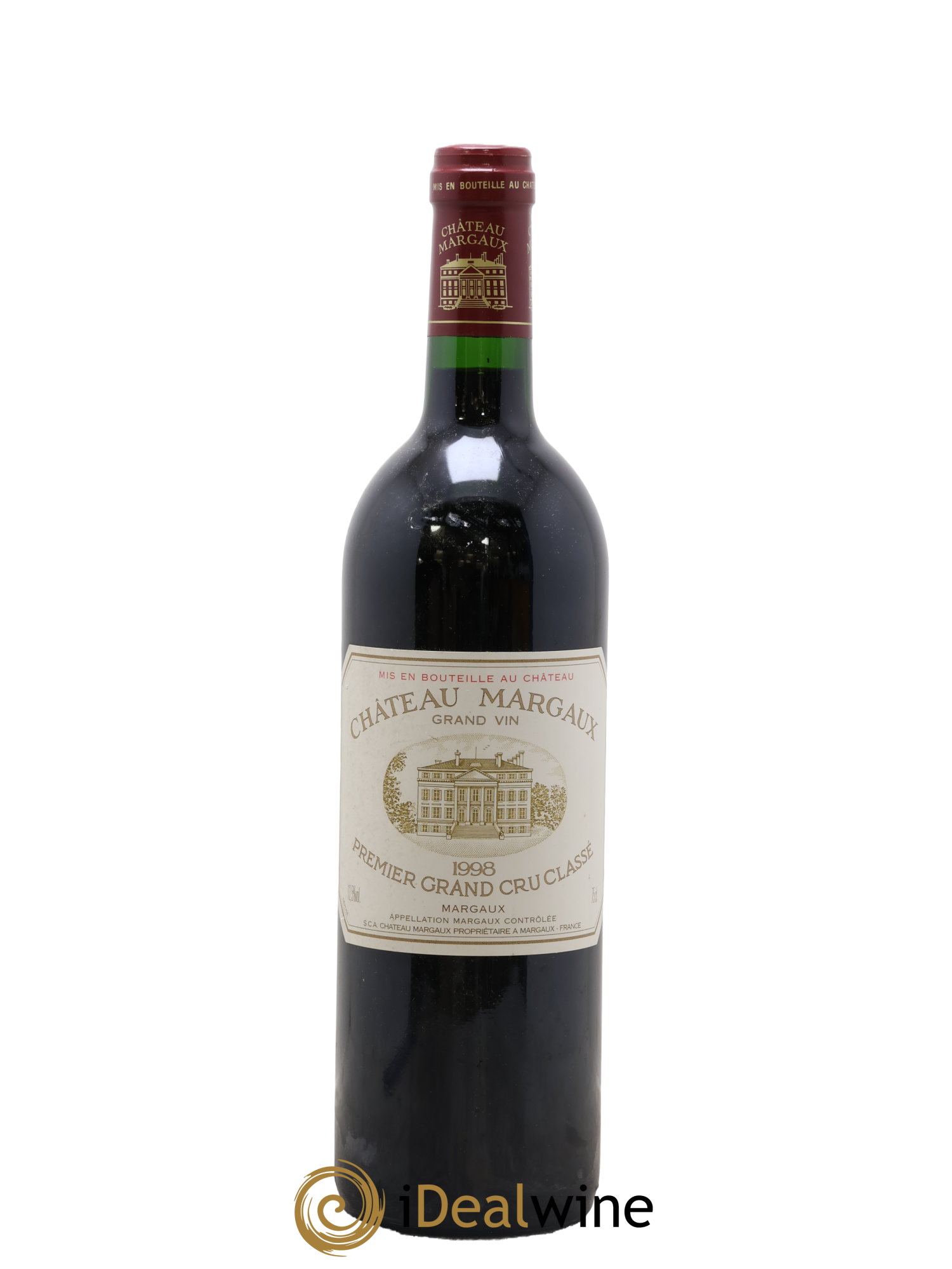 Château Margaux 1er Grand Cru Classé 1998 - Lotto di 1 bottiglia - 0