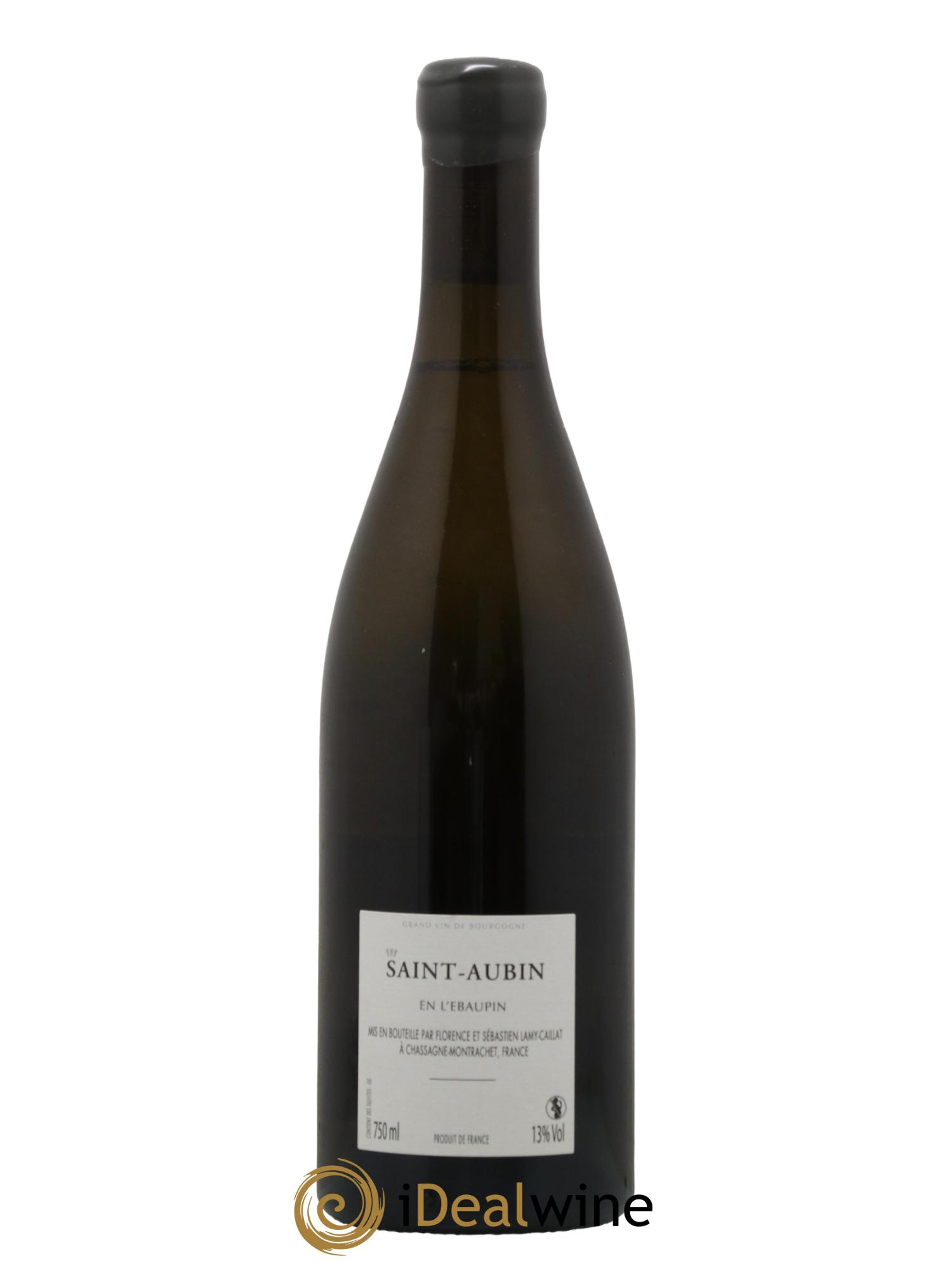 Saint-Aubin En l'Ebaupin Lamy-Caillat (Domaine) 2018 - Lot de 1 bouteille - 1