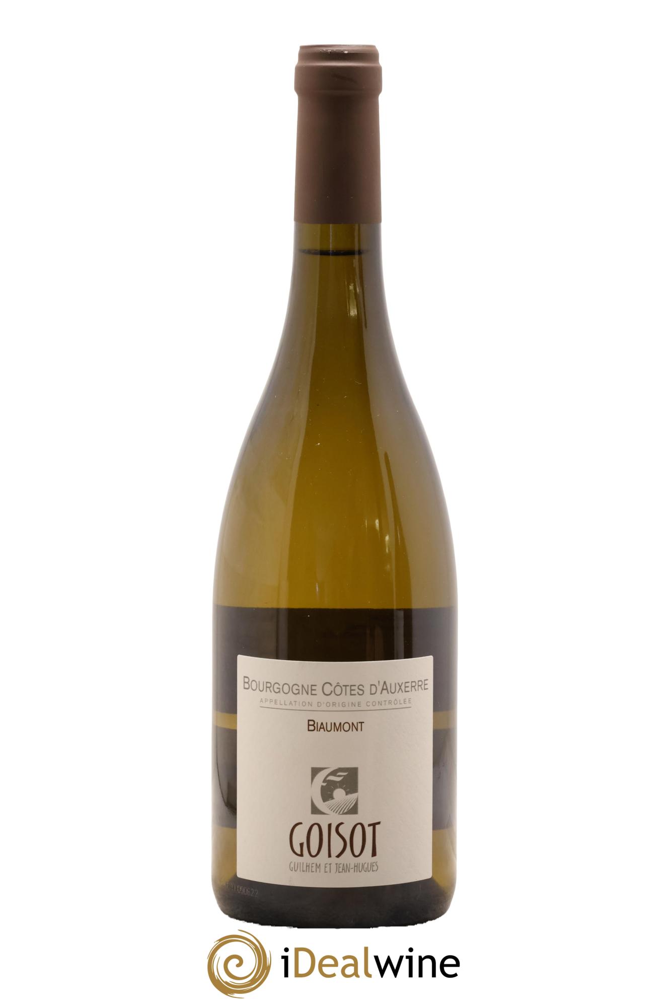 Bourgogne Côtes d'Auxerre Biaumont Goisot 2020 - Lot de 1 bouteille - 0