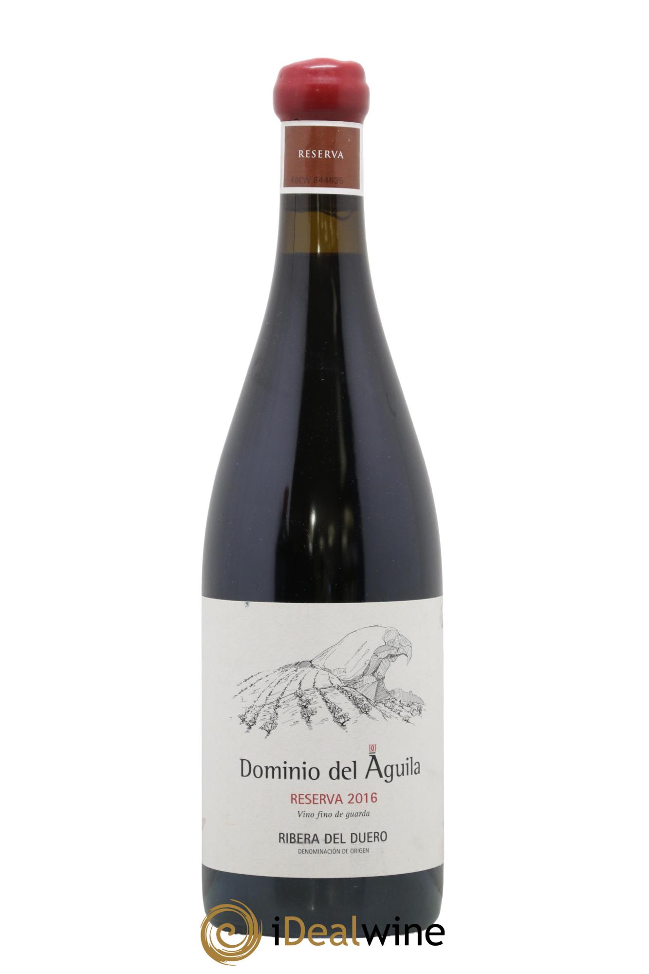 Ribera Del Duero DO Reserva Dominio del Aguila 2016 - Posten von 1 Flasche - 0