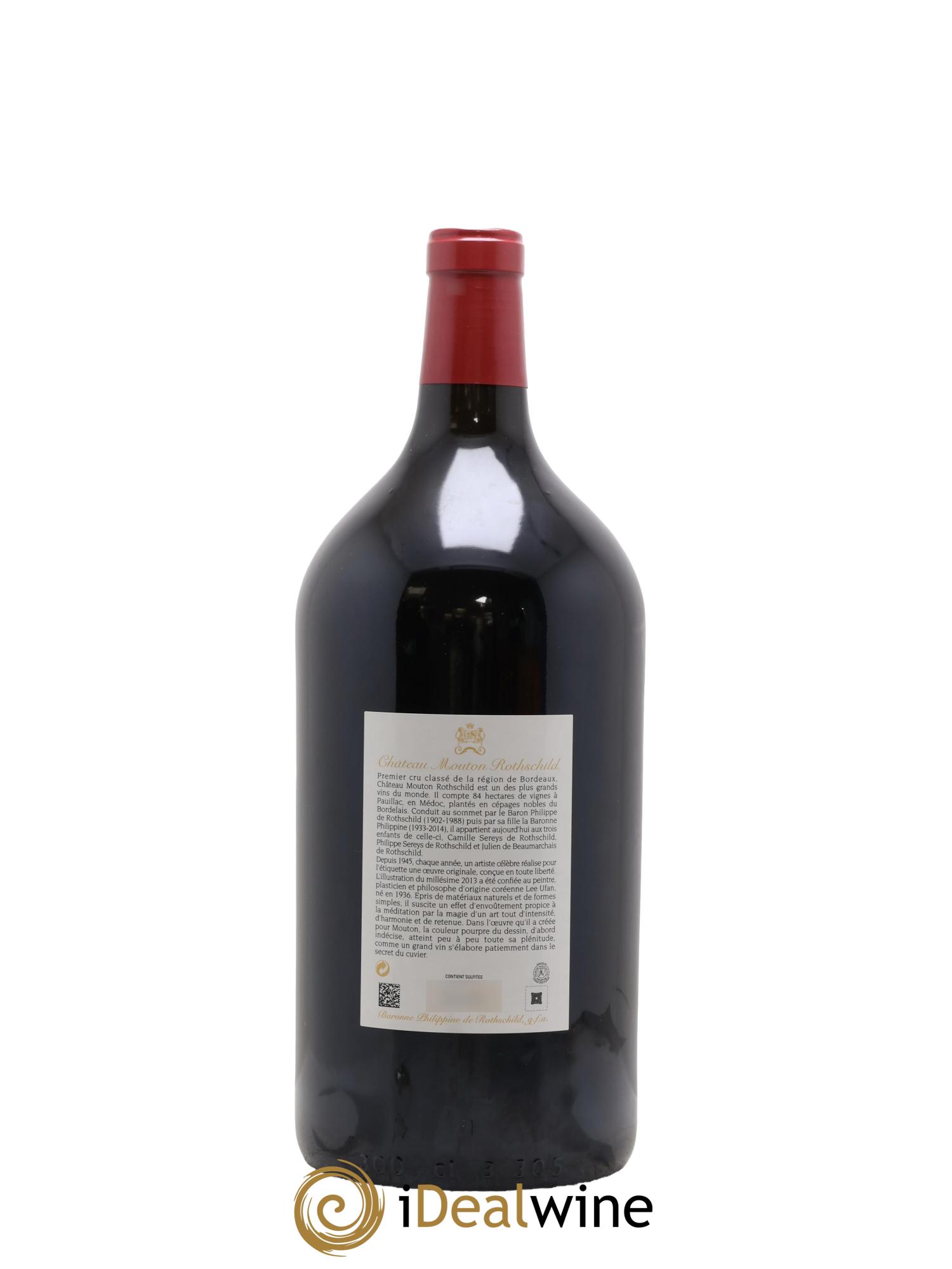 Château Mouton Rothschild 1er Grand Cru Classé 2013 - Lot of 1 double magnum - 2