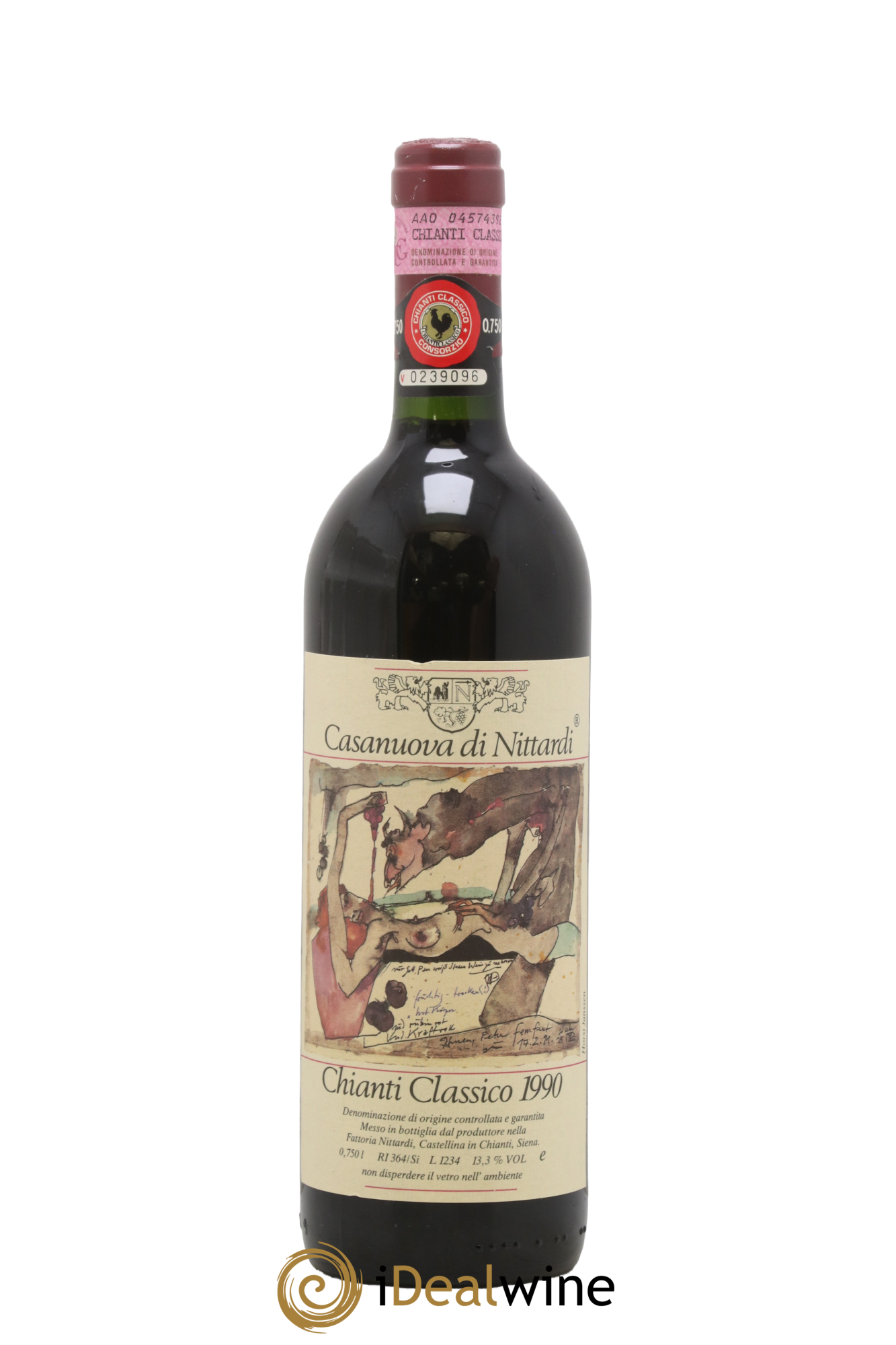 Chianti Classico DOCG Casanuova Di Nittardi 1990 - Lotto di 1 bottiglia - 0