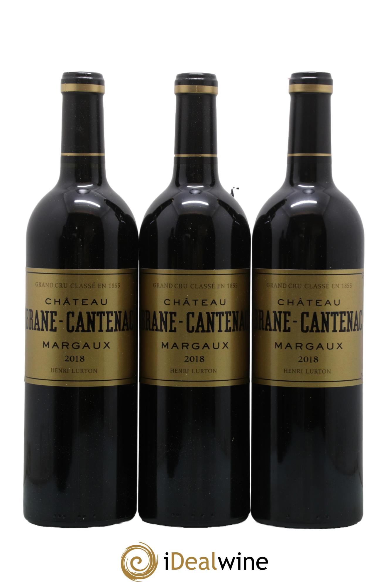 Château Brane Cantenac 2ème Grand Cru Classé 2018 - Lot of 6 bottles - 2