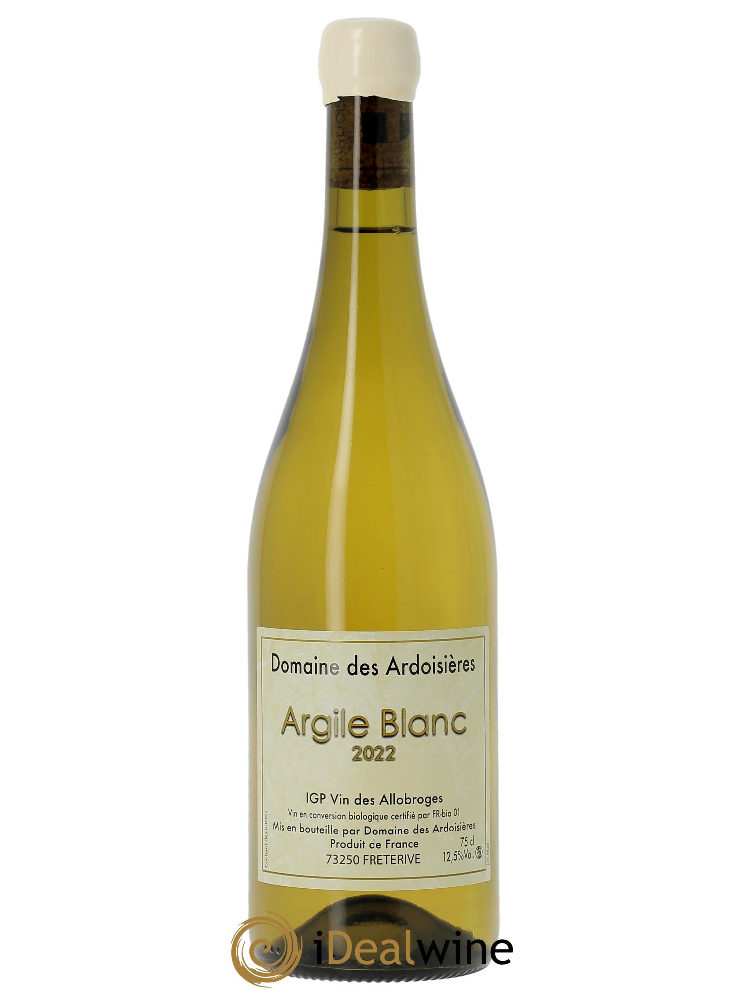 IGP Vin des Allobroges -Saint-Pierre-de-Soucy Argile Ardoisières (Domaine des)  2022 - Lot of 1 bottle - 0
