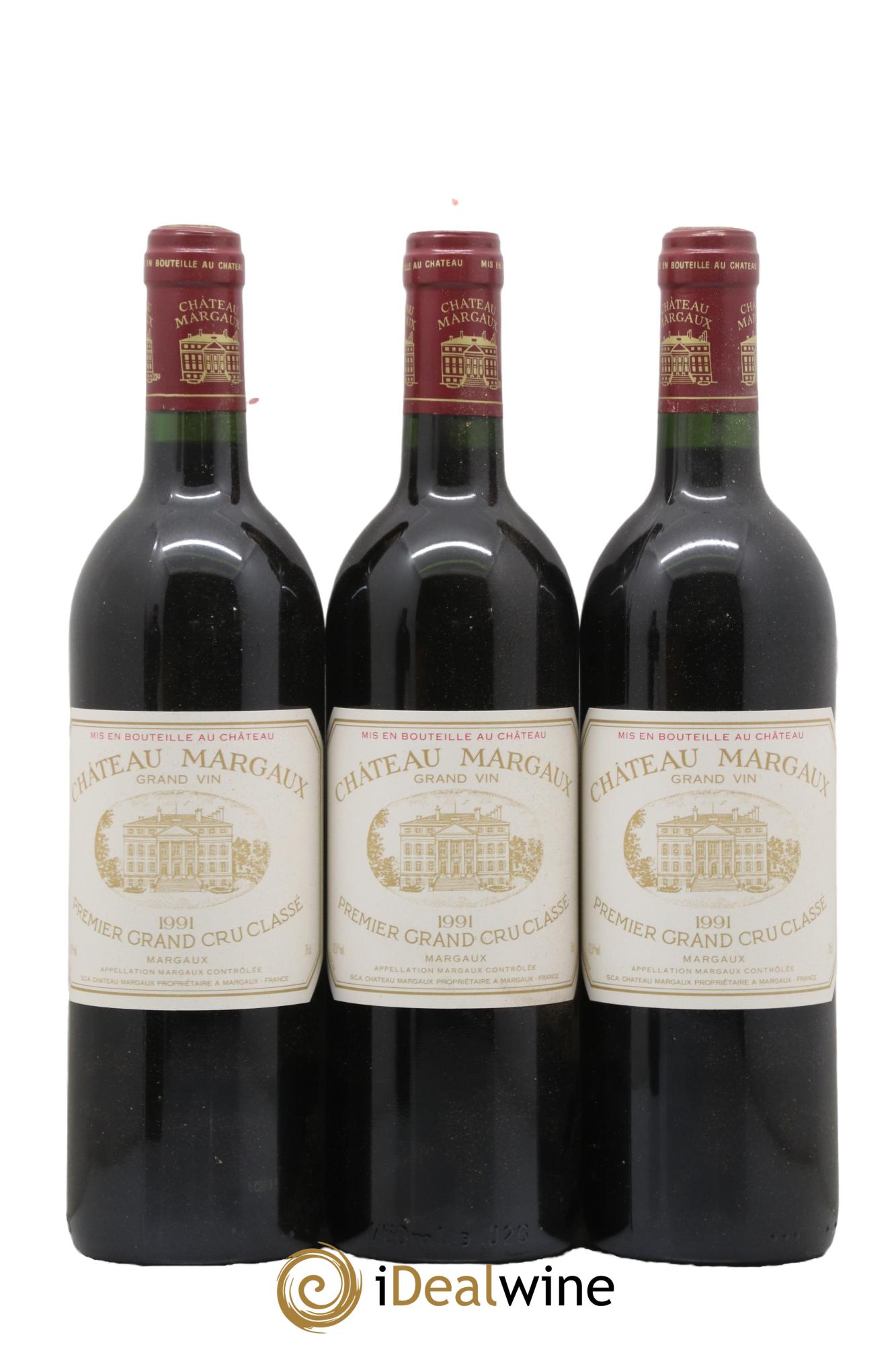 Château Margaux 1er Grand Cru Classé 1991 - Lot of 12 bottles - 2