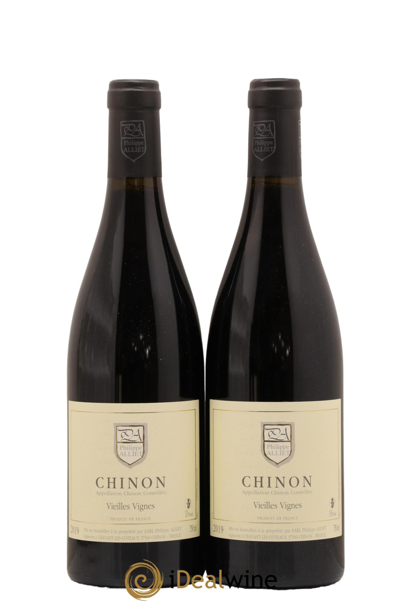Chinon Vieilles Vignes Philippe Alliet 2019 - Lot de 2 bouteilles - 0