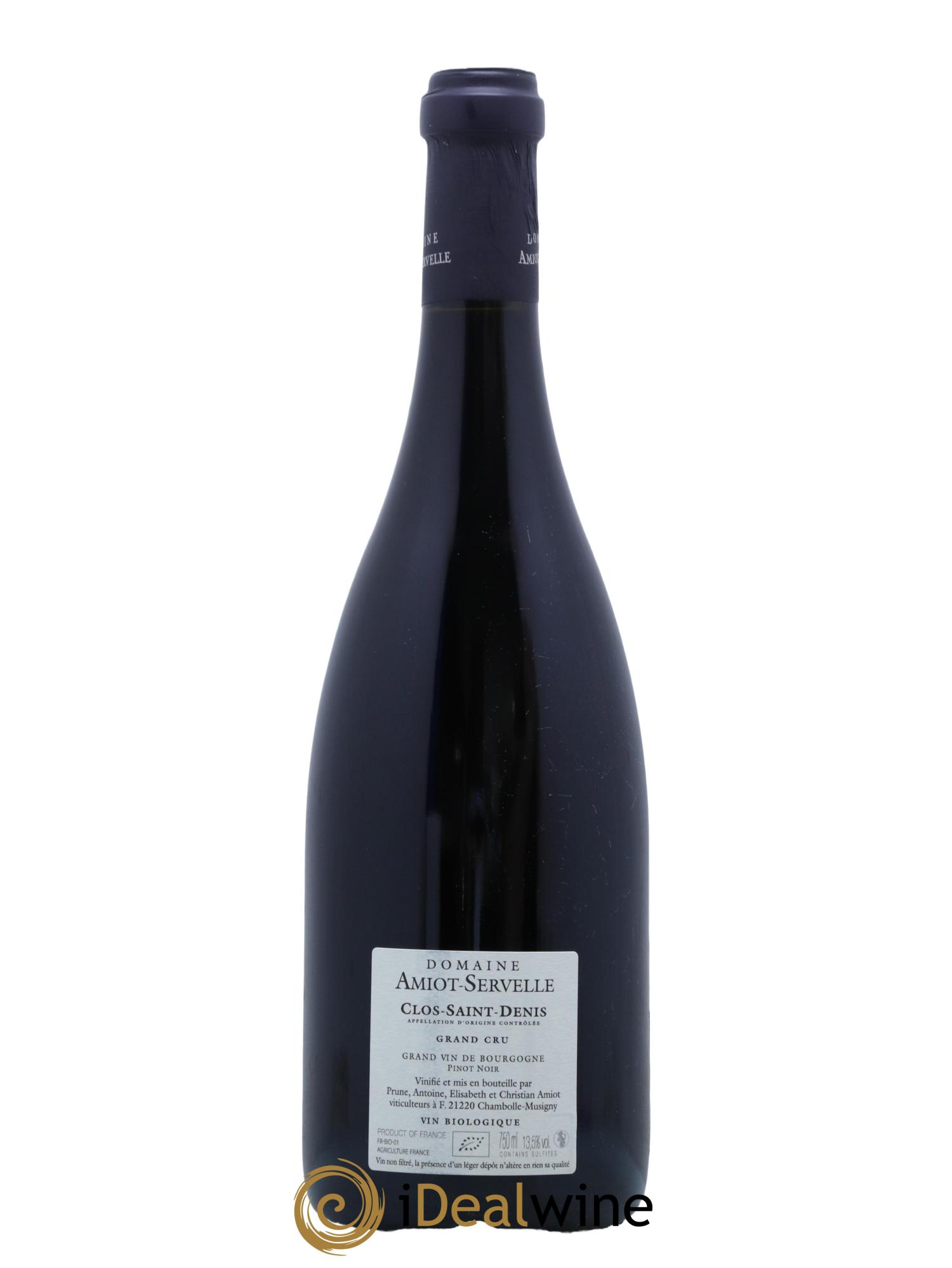 Clos Saint-Denis Grand Cru Amiot-Servelle  2020 - Lotto di 1 bottiglia - 1