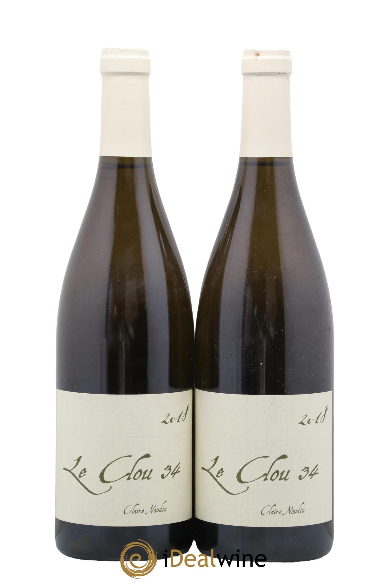 Vin de France Le Clou 34 Naudin-Ferrand (Domaine) 2018 - Lot de 2 bouteilles - 0