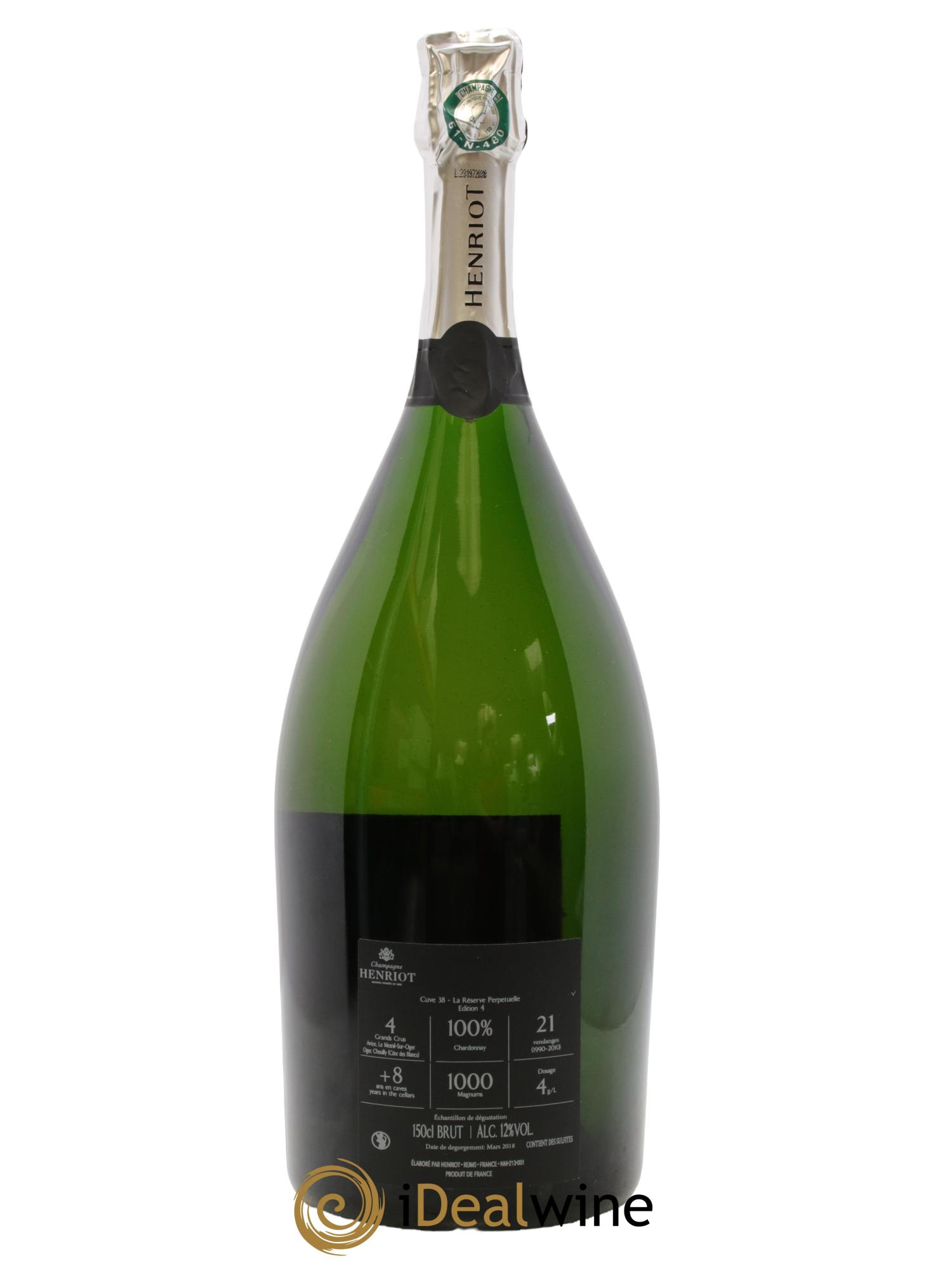 La Réserve Perpétuelle Cuve 38 Henriot - Lot of 1 magnum - 1