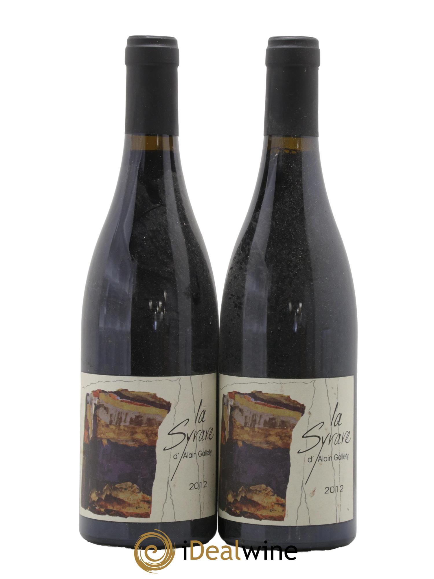 Côtes du Vivarais La Syrare Gallety (Domaine) 2012 - Lot de 2 bouteilles - 0