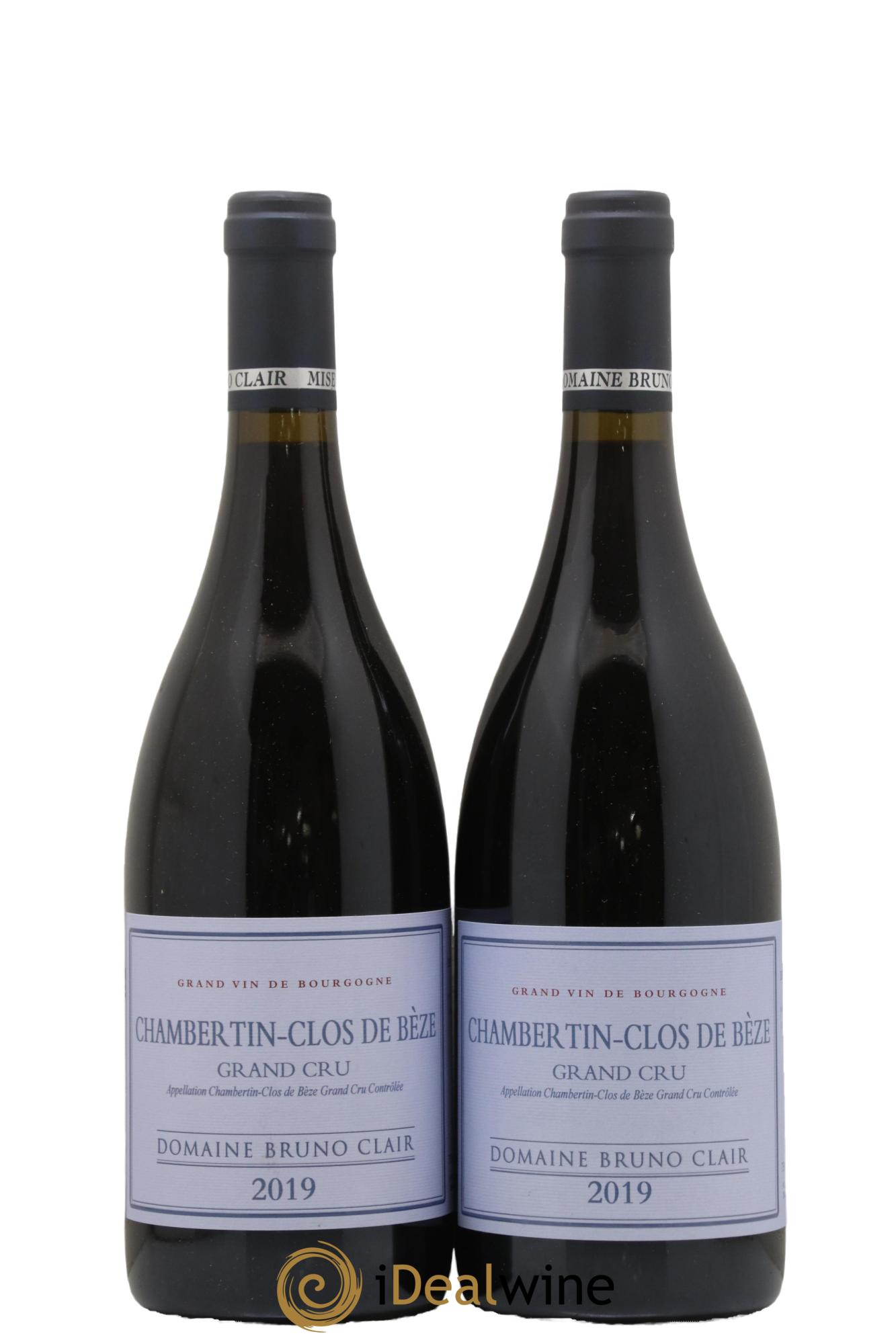Chambertin Clos de Bèze Grand Cru Bruno Clair (Domaine) 2019 - Posten von 2 Flaschen - 0