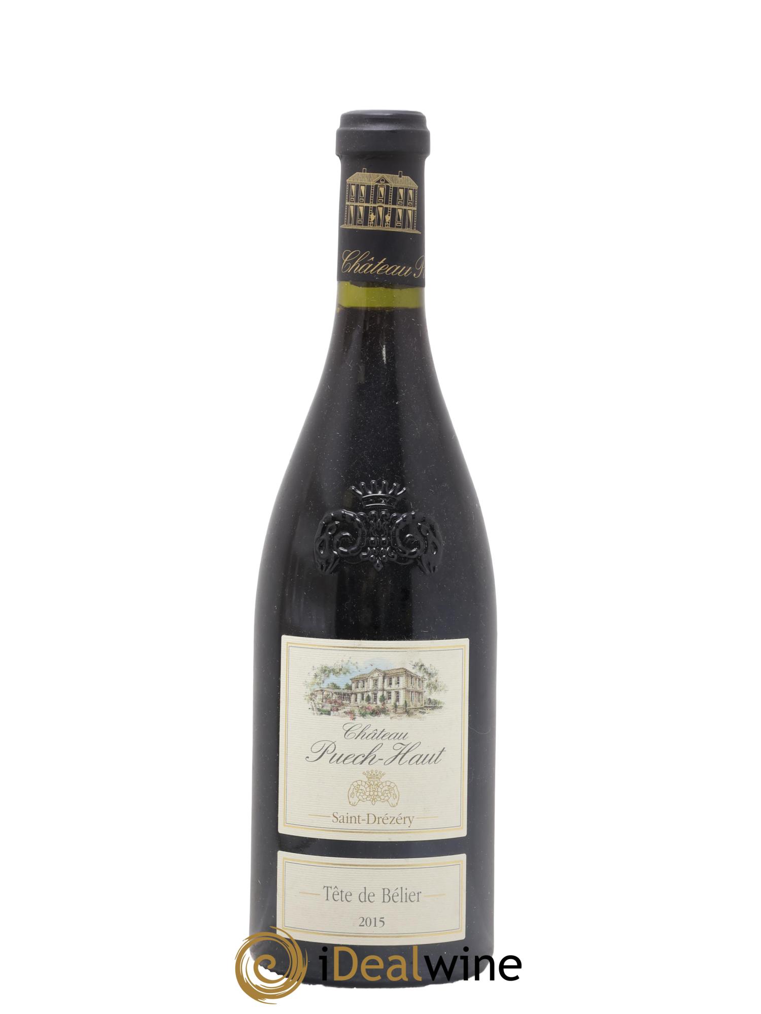 Languedoc Château Puech-Haut Tête de Bélier Gérard Bru 2015 - Lot of 1 bottle - 0